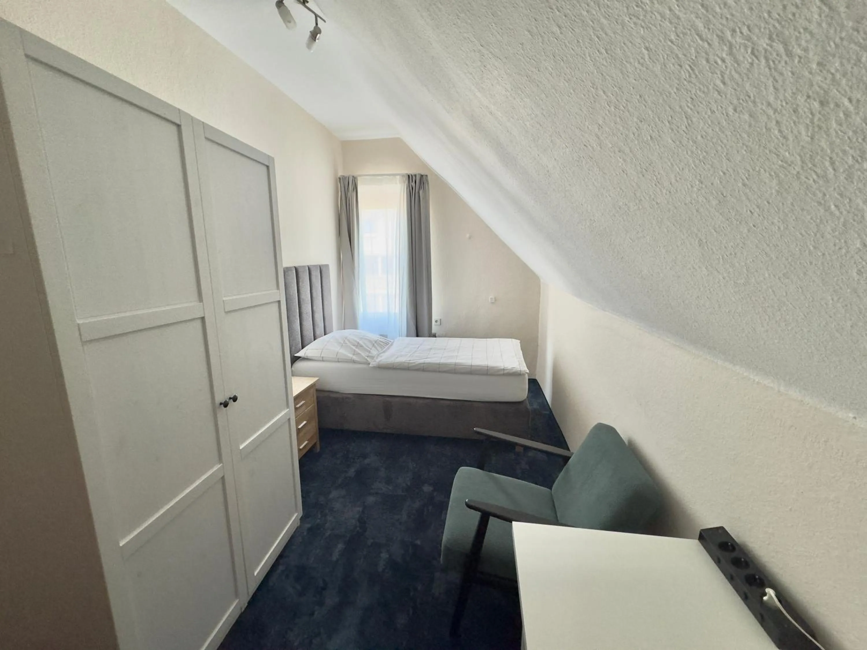 Bed in Hotel zum Grafen Hallermunt