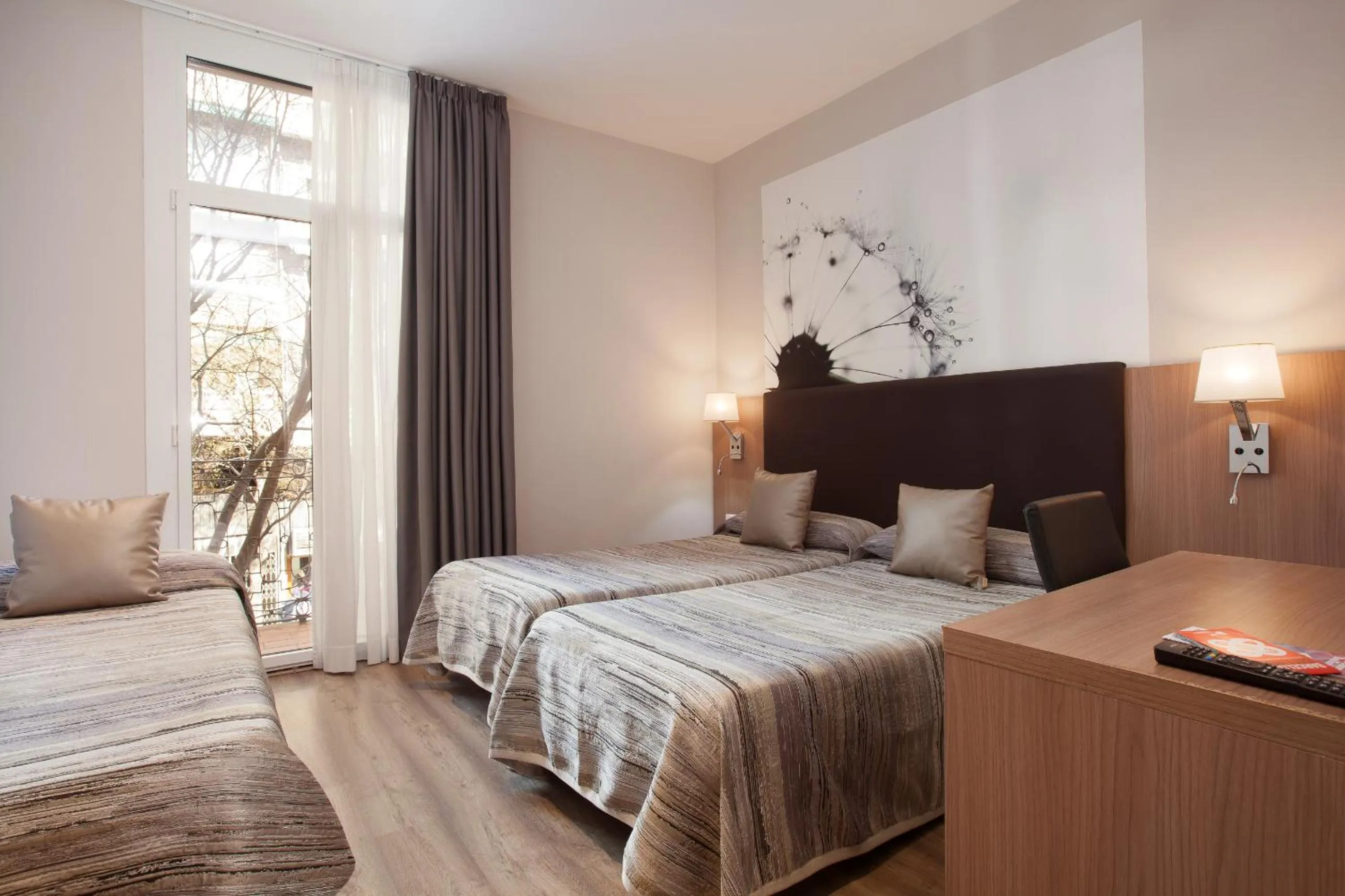 Decorative detail, Bed in Hostal Centric