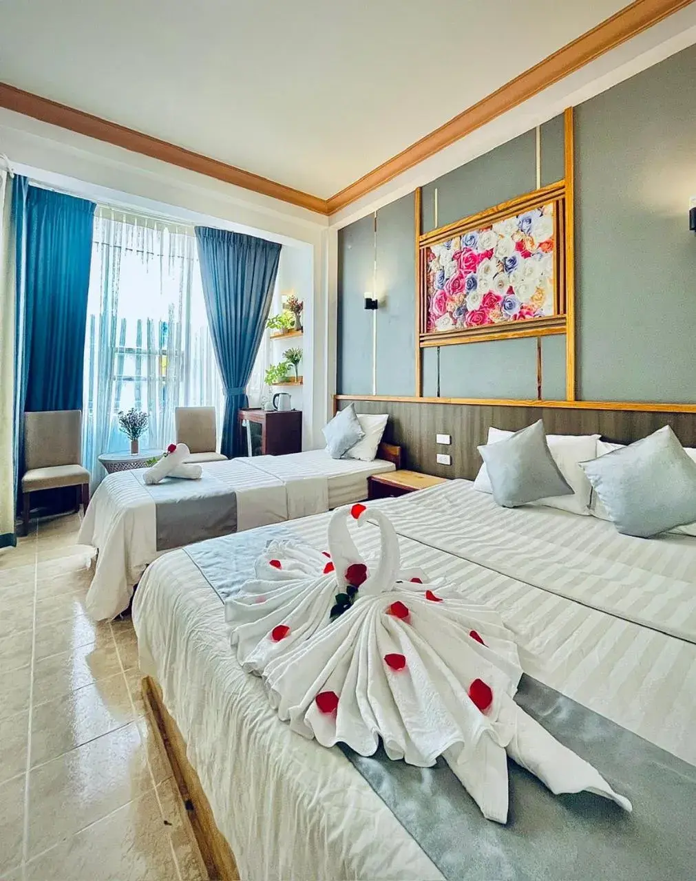 Deluxe Triple Room in Na Nue Hotel Deluxe Triple Room in Na Nue Hotel