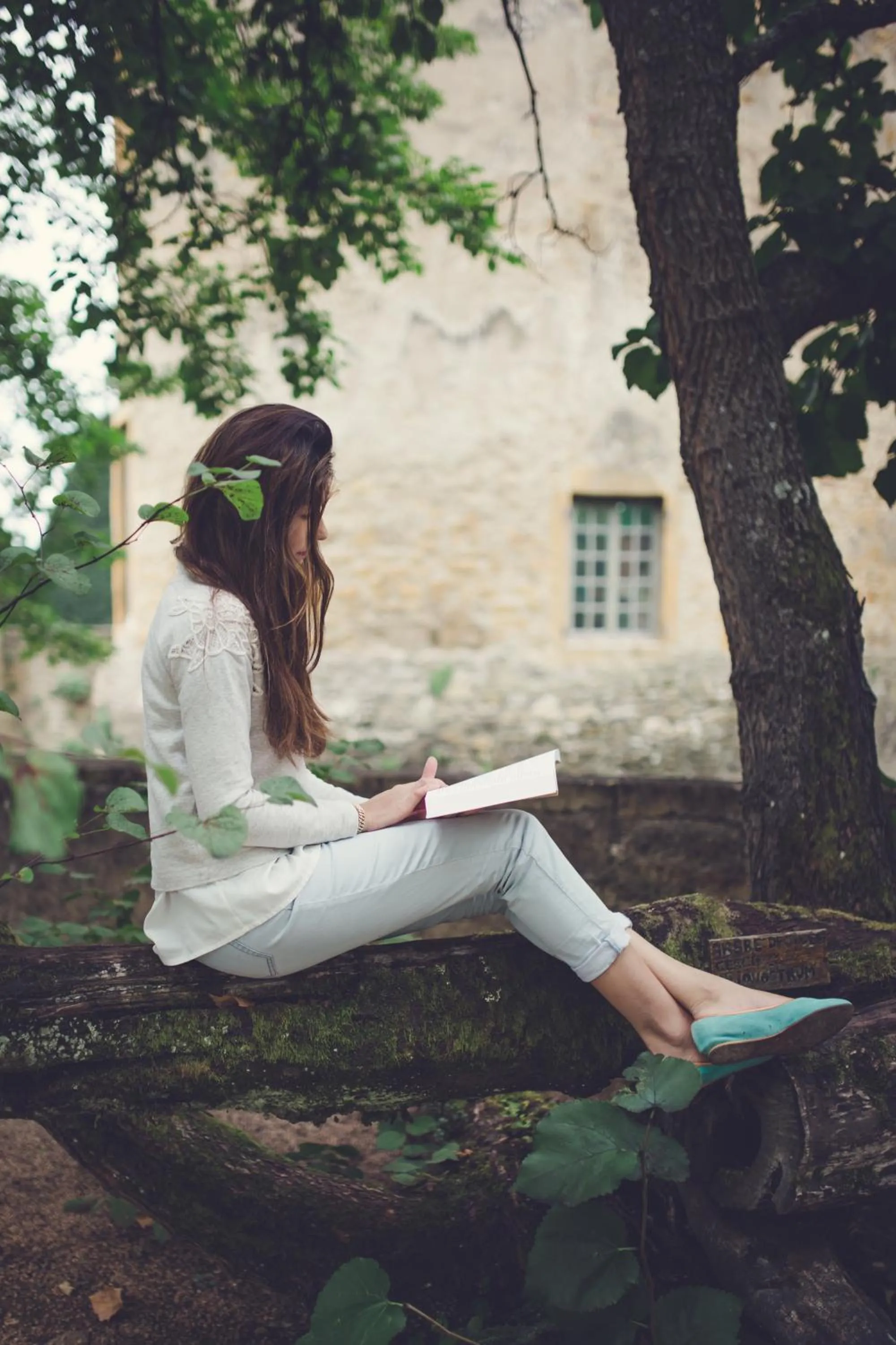 Garden in Château de Bagnols