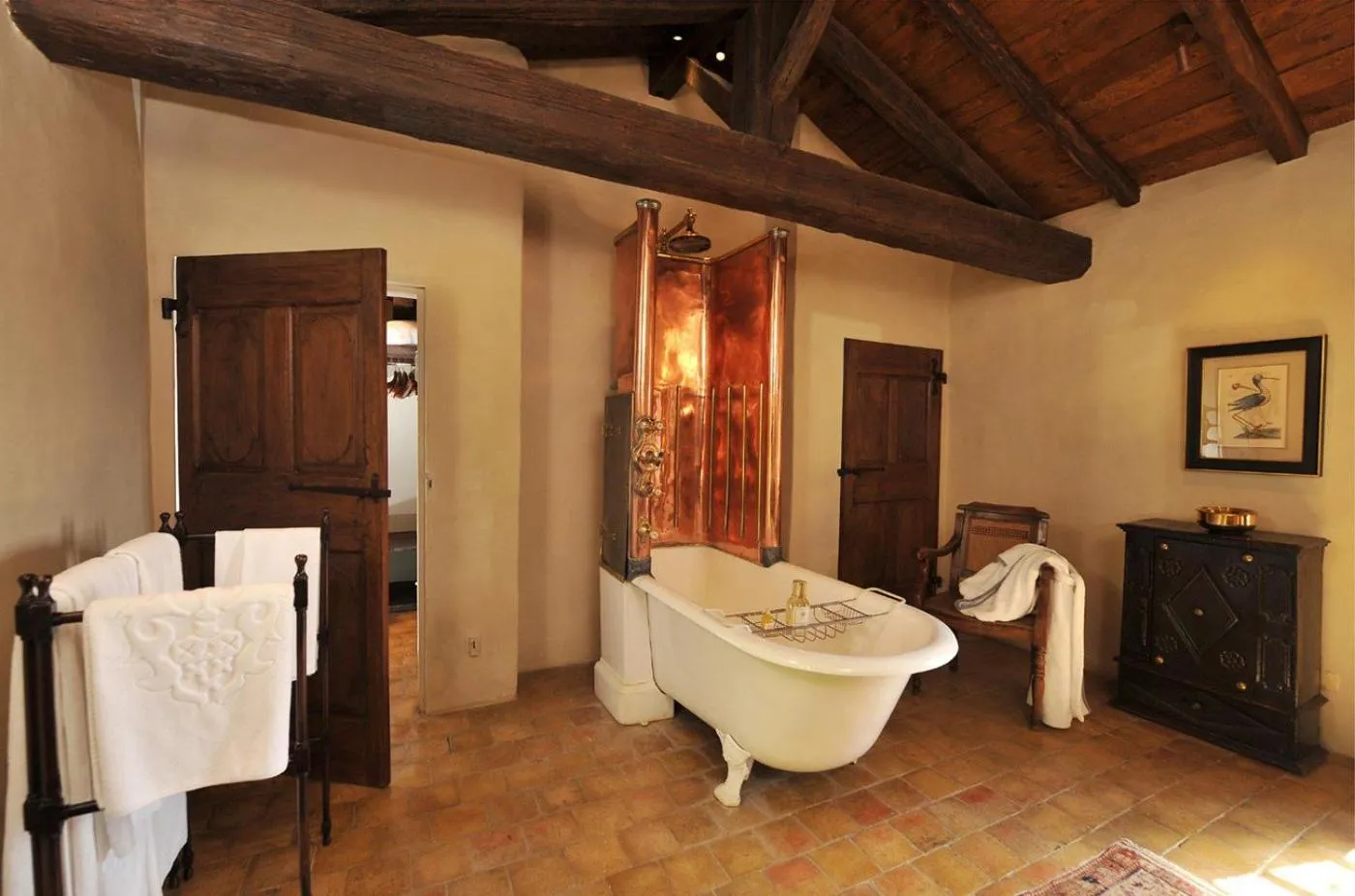 Bathroom in Château de Bagnols