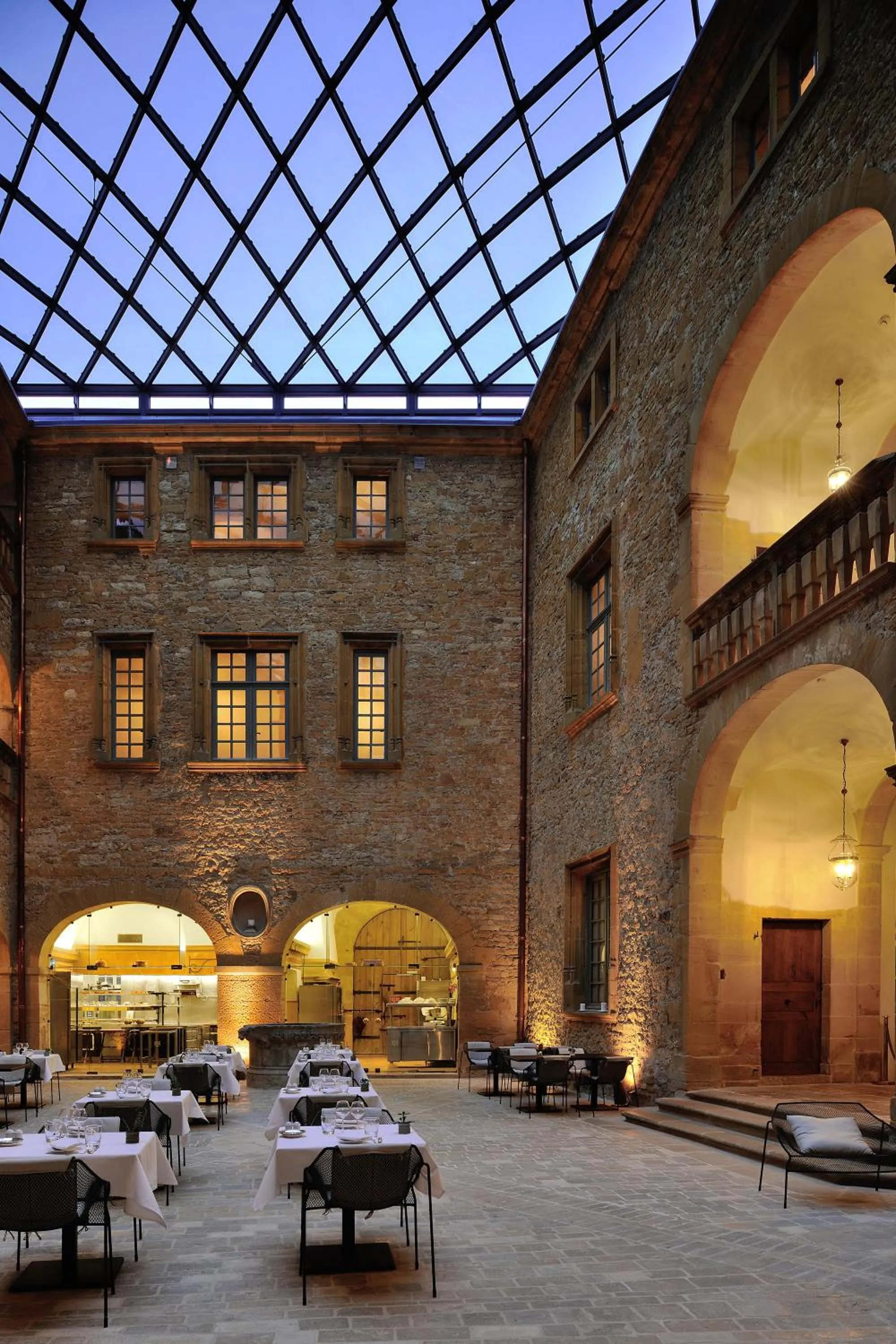 Patio in Château de Bagnols