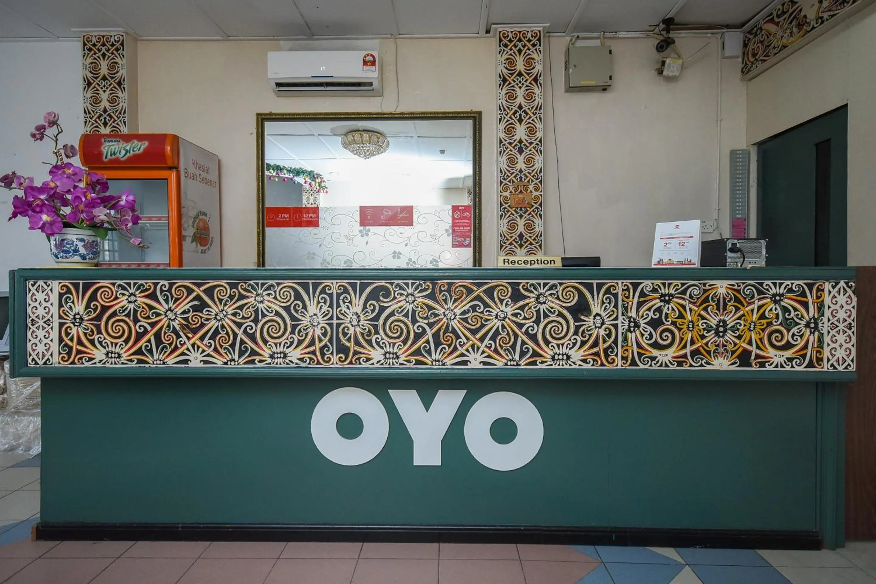 Lobby or reception in Super OYO 1018 Telang Usan Hotel Miri