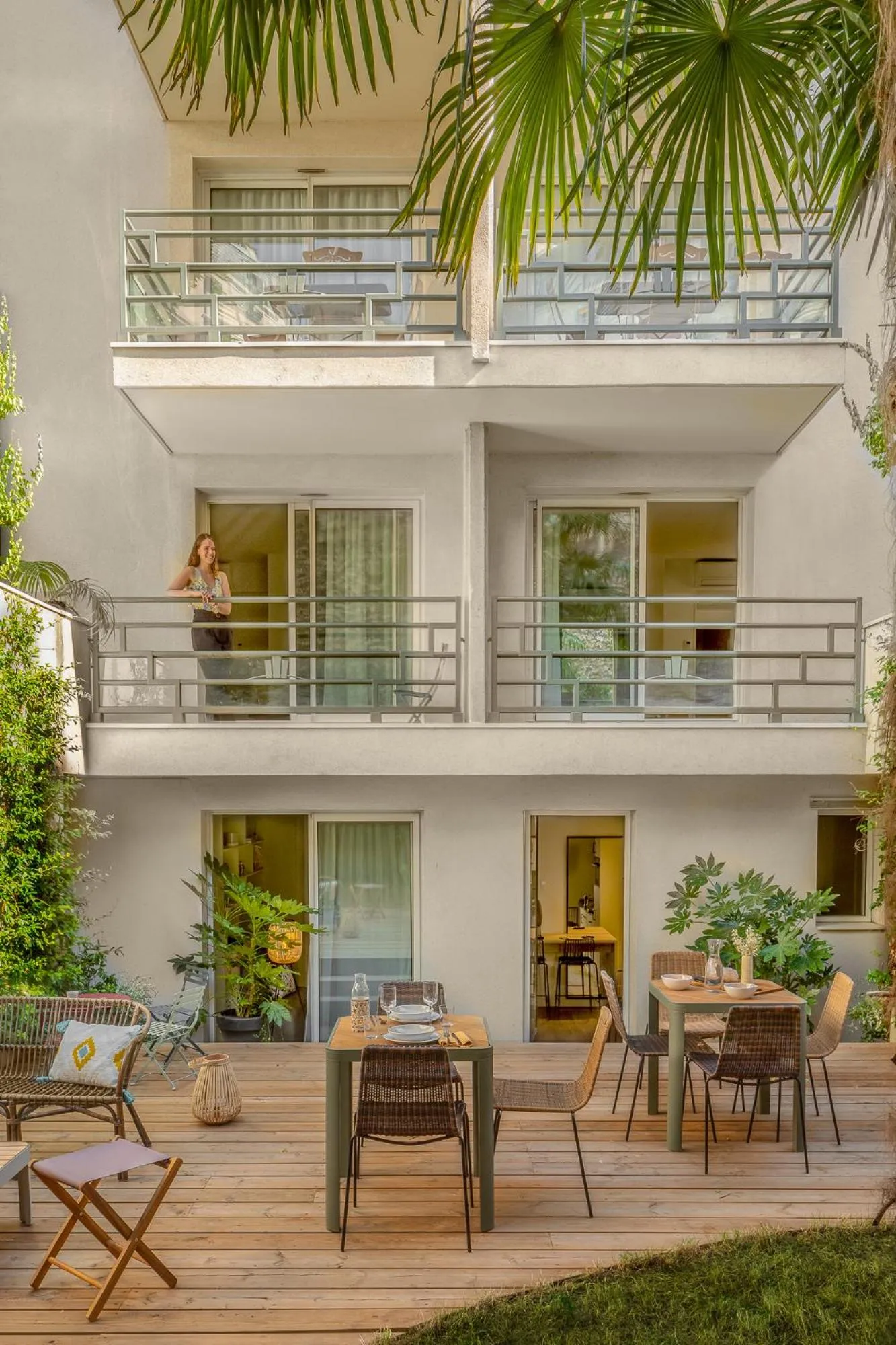 Patio, Property Building in Villa Daubenton