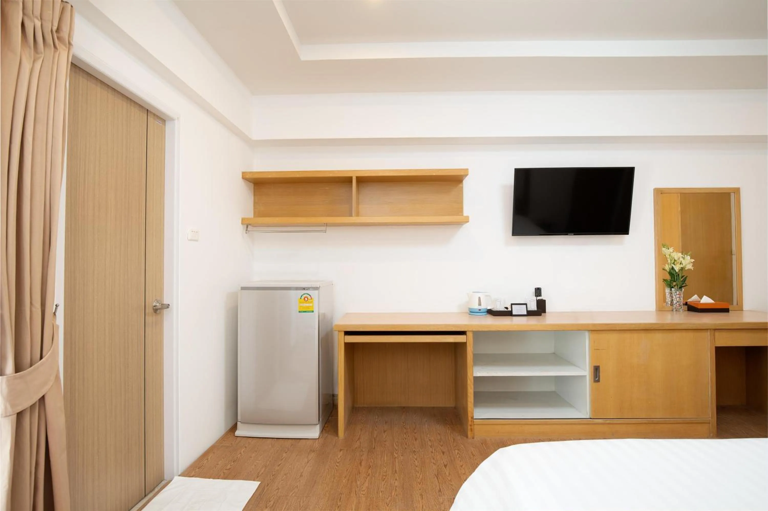 TV and multimedia, Bed in P-Park Hotel Bangkok