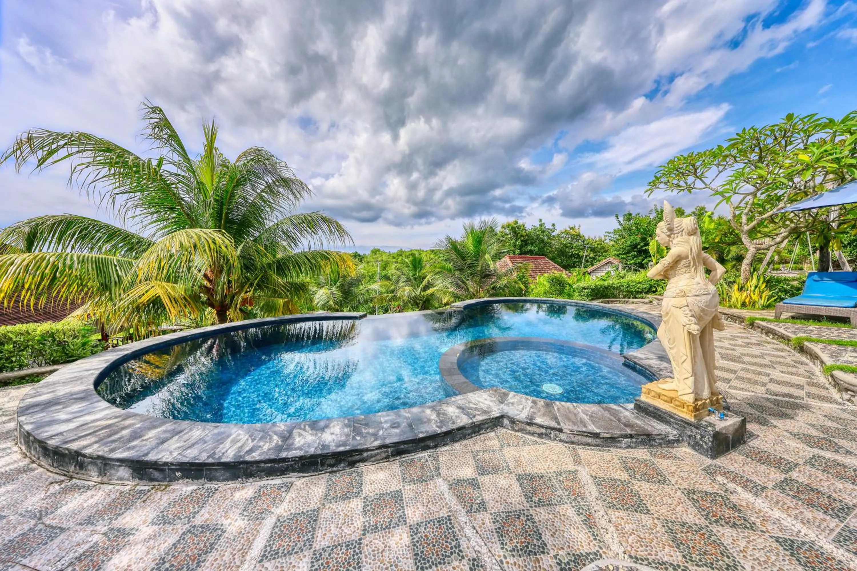 Natural landscape in Bagia Bungalows