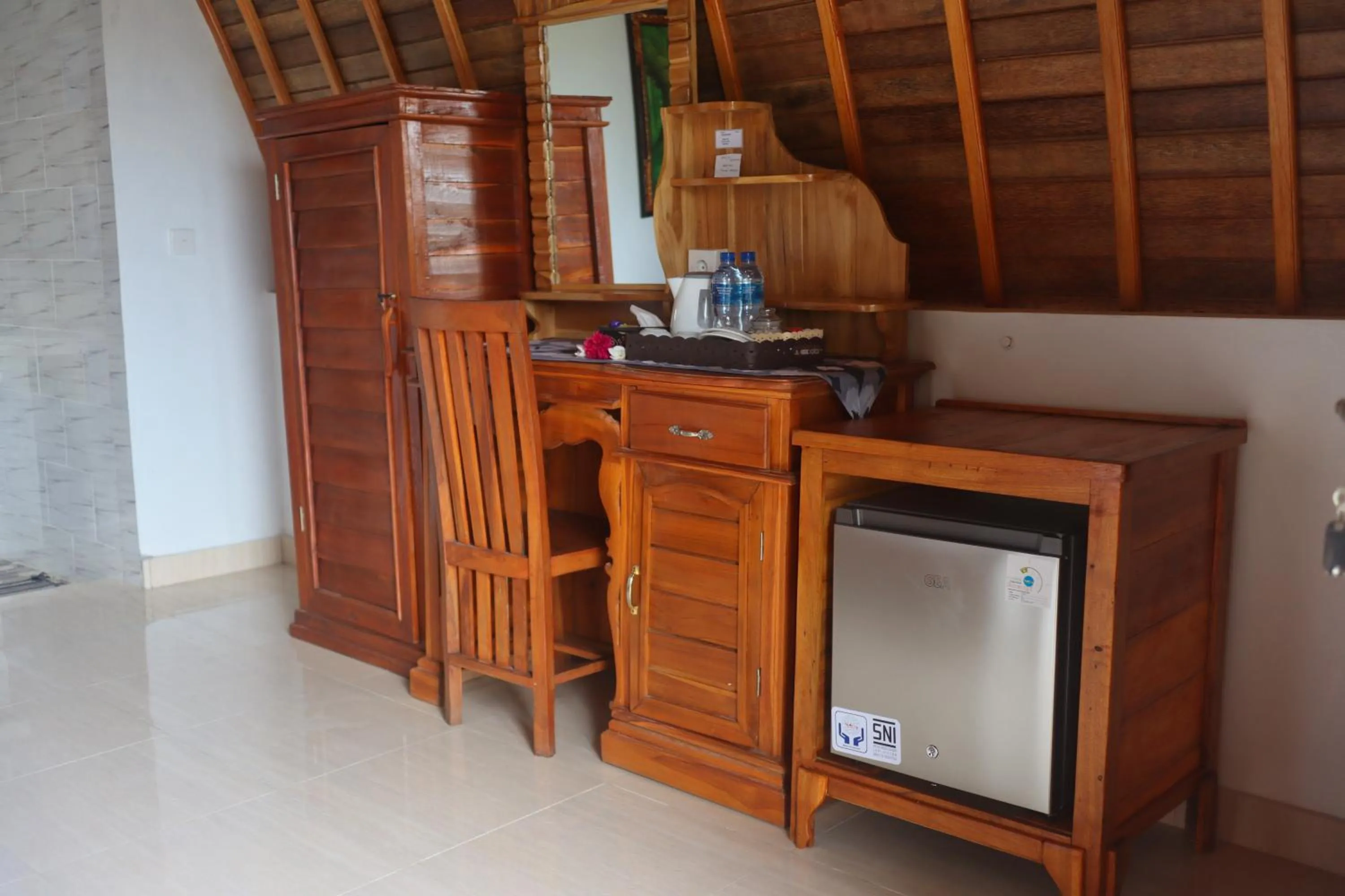 Coffee/tea facilities in Bagia Bungalows