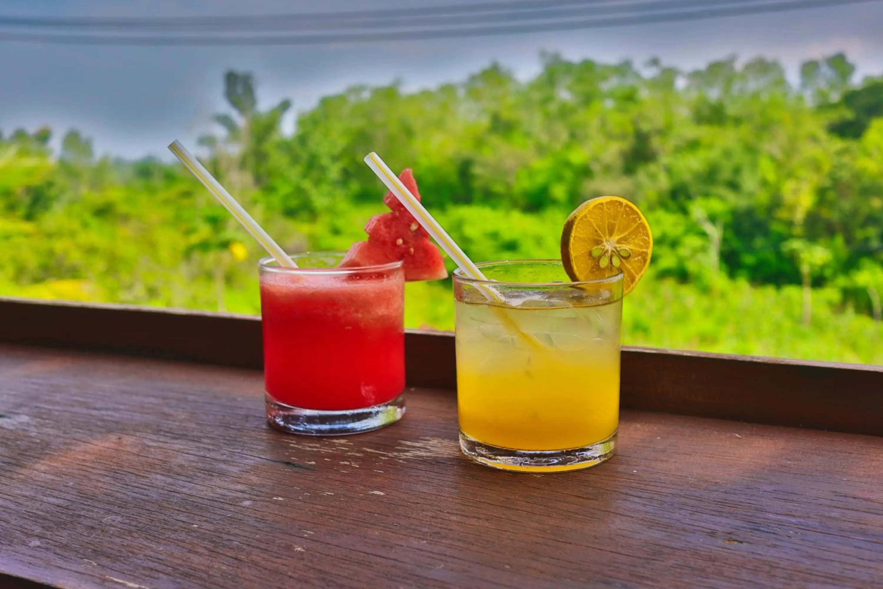 Drinks in Bagia Bungalows