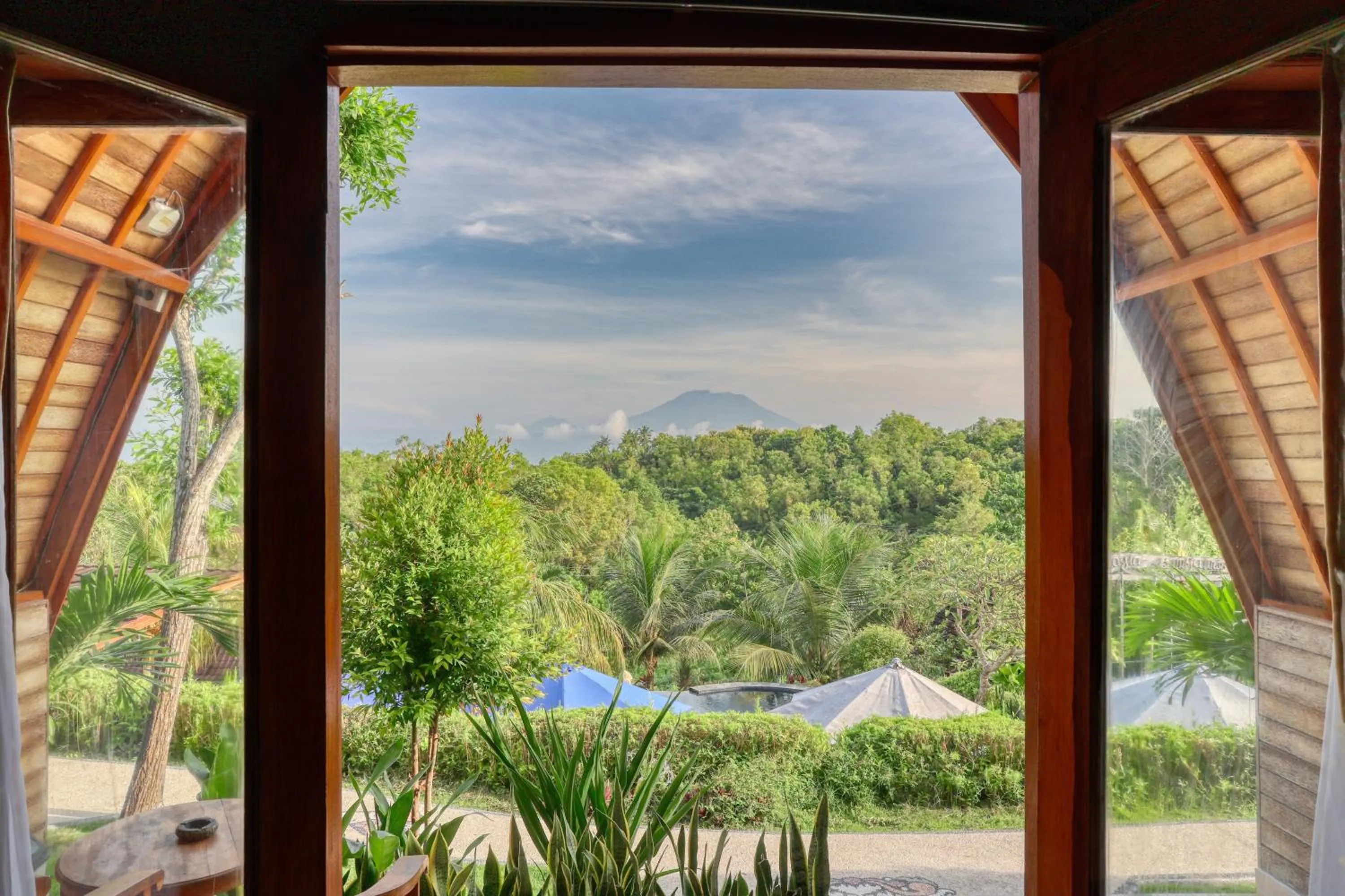 Mountain view in Bagia Bungalows