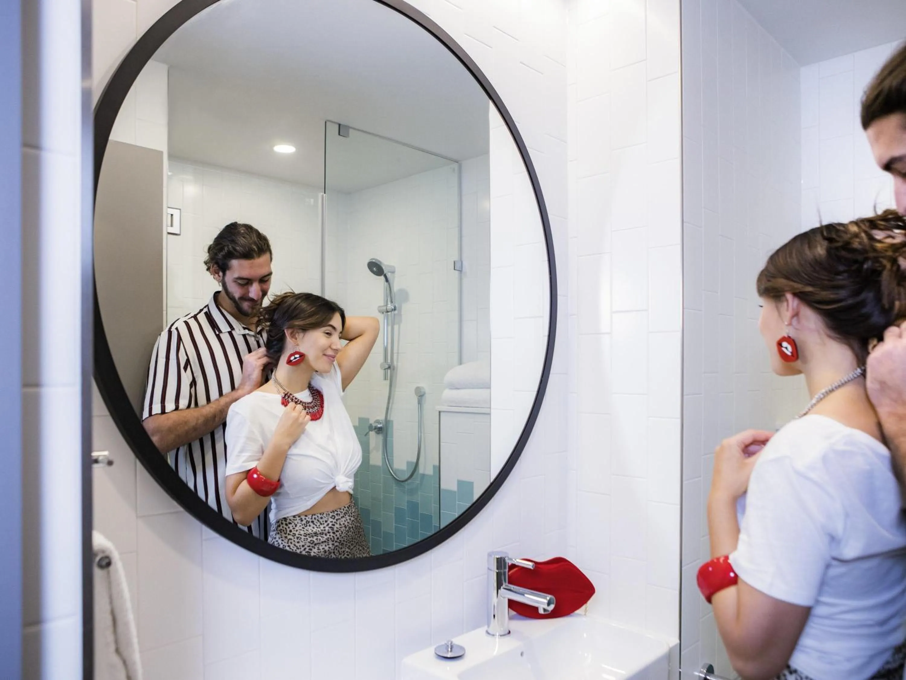 Bedroom in ibis Styles East Perth