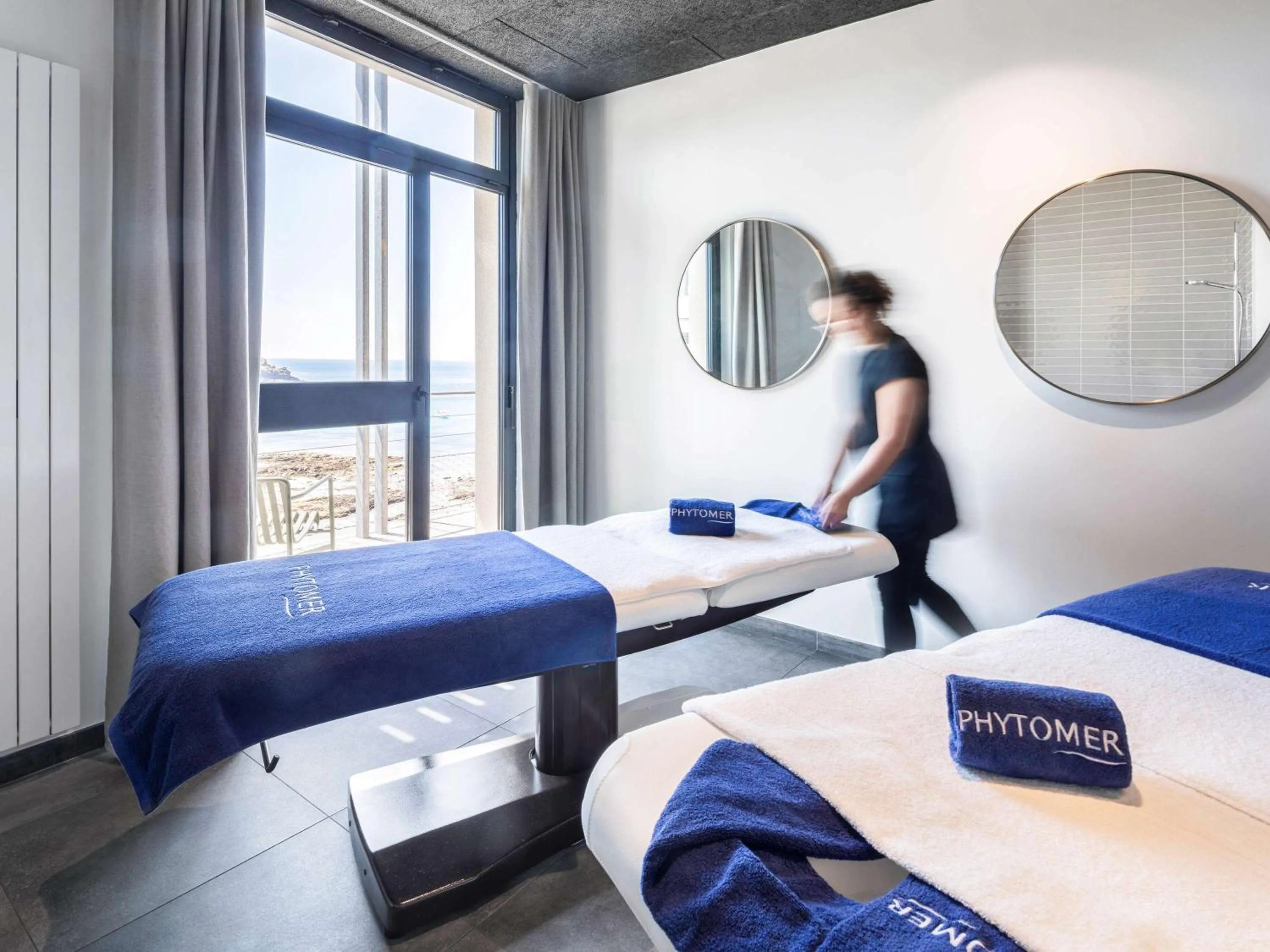 Fitness centre/facilities, Bed in Sainte-Barbe Hotel & Spa Le Conquet - MGallery Collection