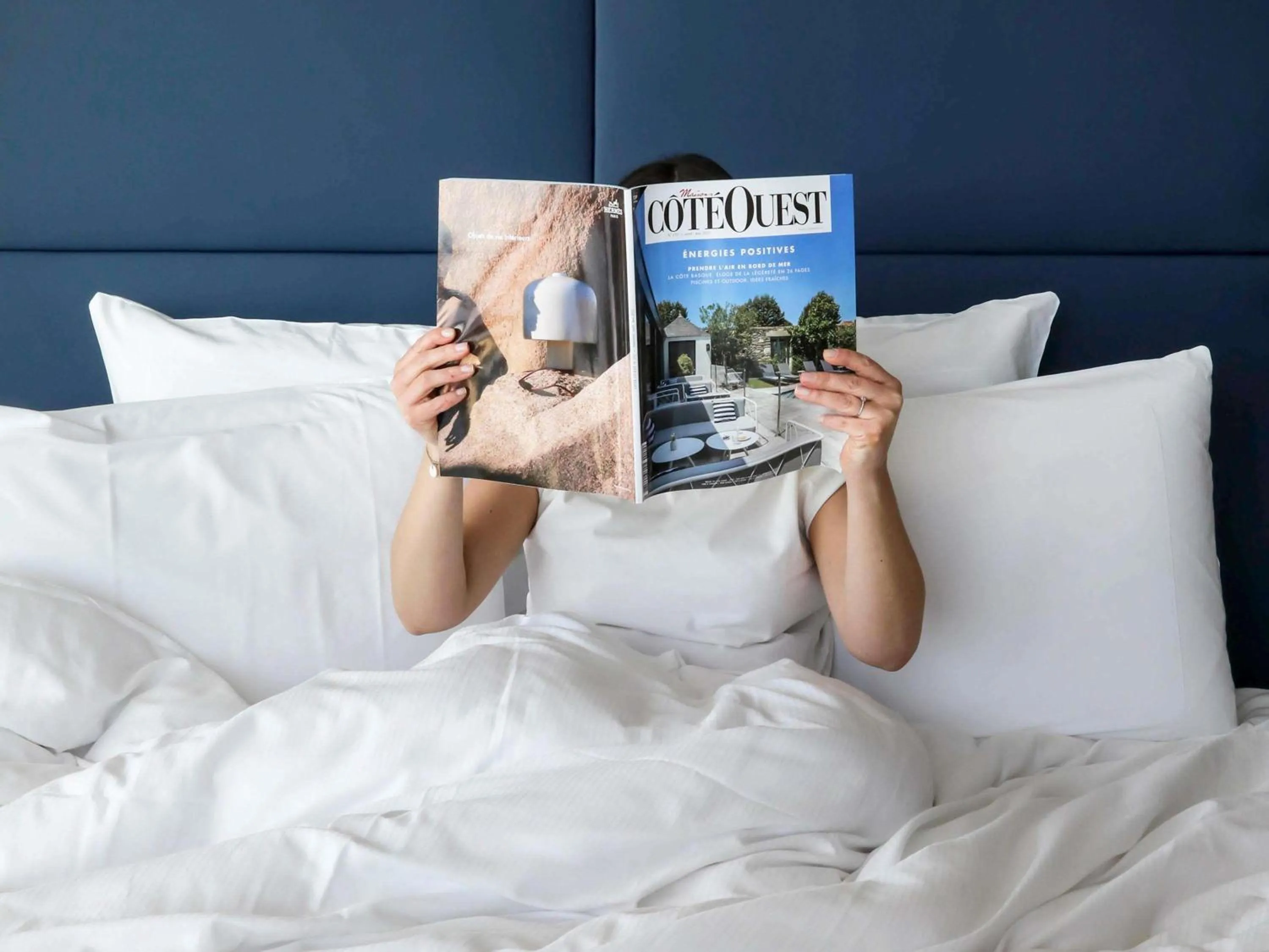 Bedroom, Bed in Sainte-Barbe Hotel & Spa Le Conquet - MGallery Collection