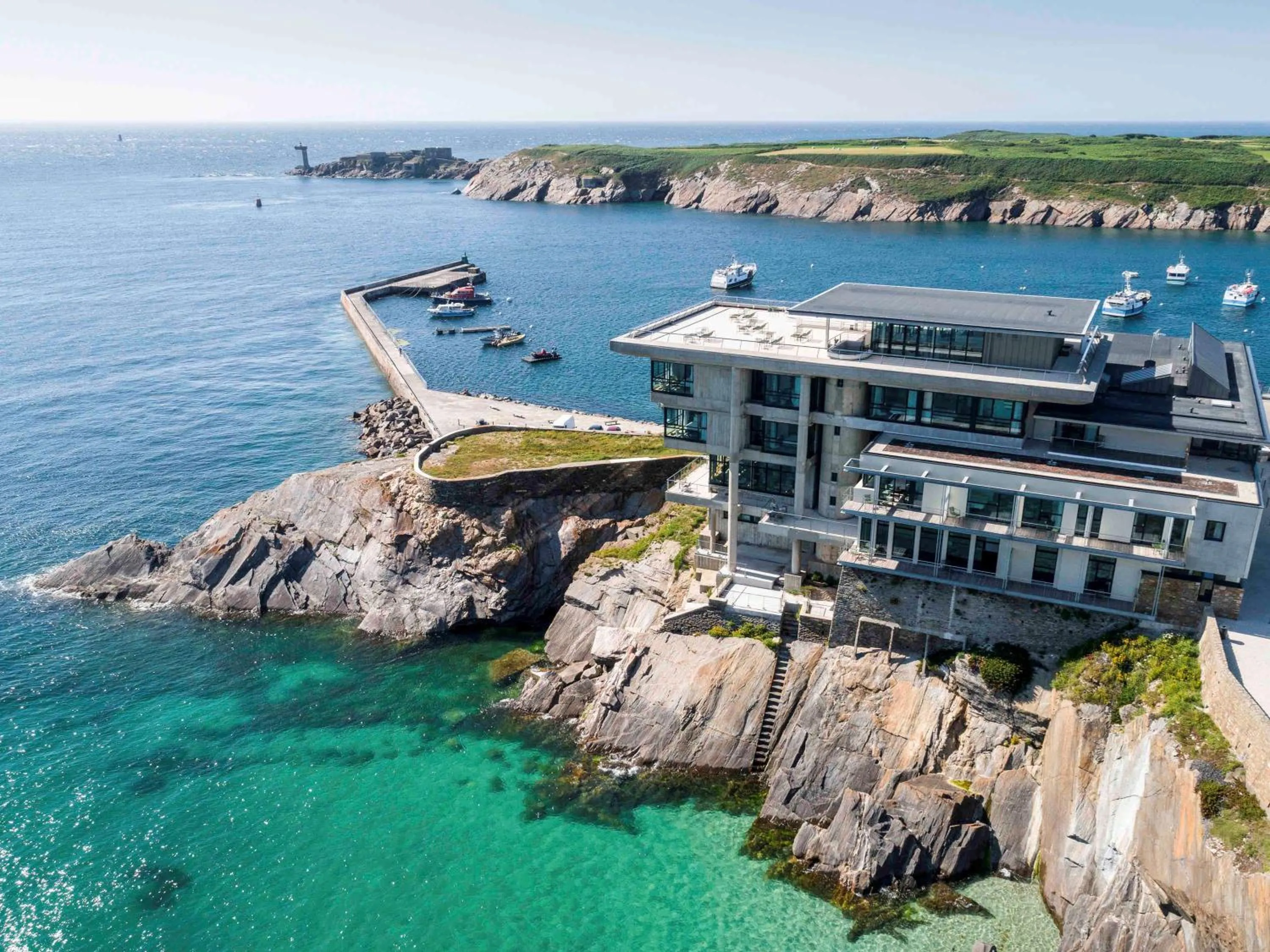 Property building in Sainte-Barbe Hotel & Spa Le Conquet - MGallery Collection