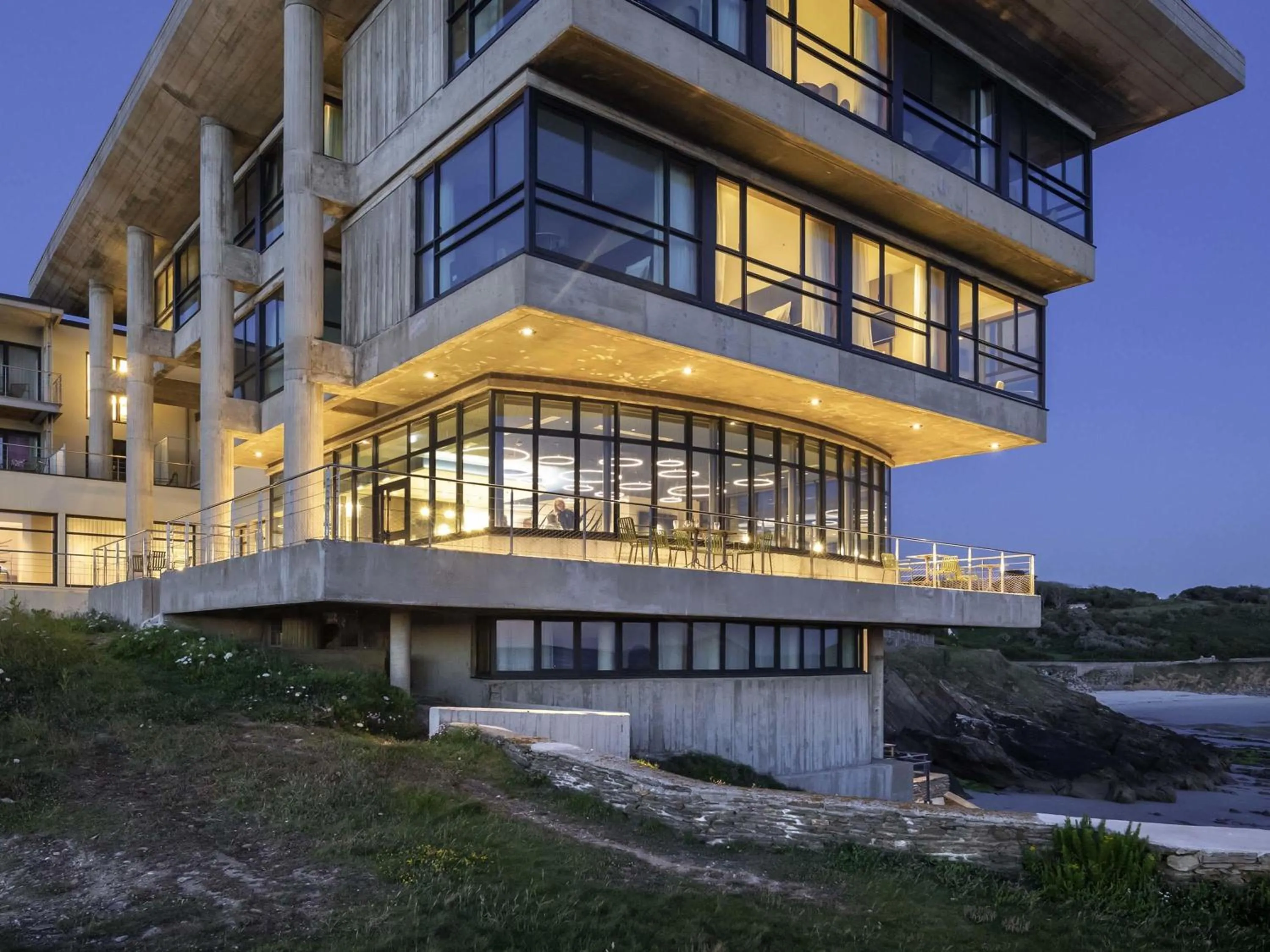 Property building in Sainte-Barbe Hotel & Spa Le Conquet - MGallery Collection