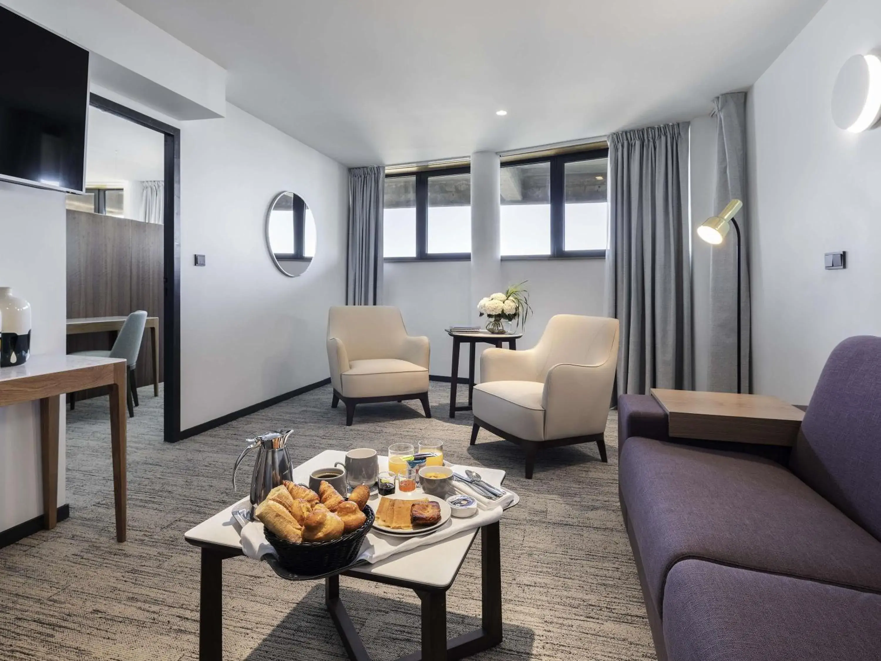 Suite with One Queen Bed and Living Room - Beach Front in Sainte-Barbe Hotel & Spa Le Conquet - MGallery Collection Suite with One Queen Bed and Living Room - Beach Front in Sainte-Barbe Hotel & Spa Le Conquet - MGallery Collection