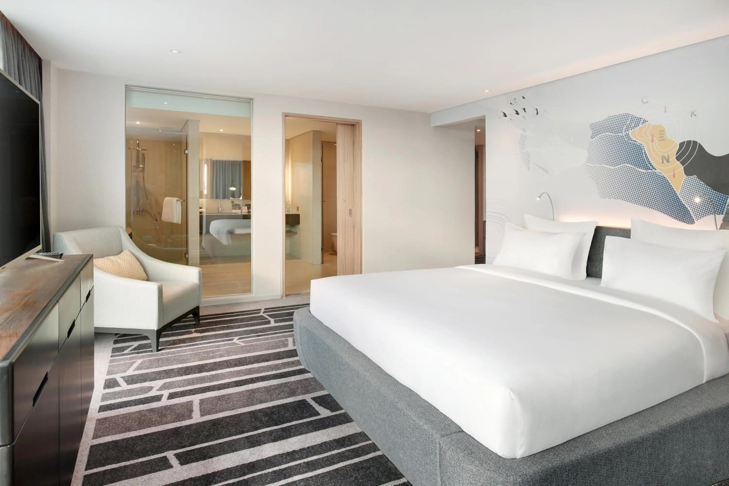 Bedroom, Bed in Novotel Jakarta Cikini