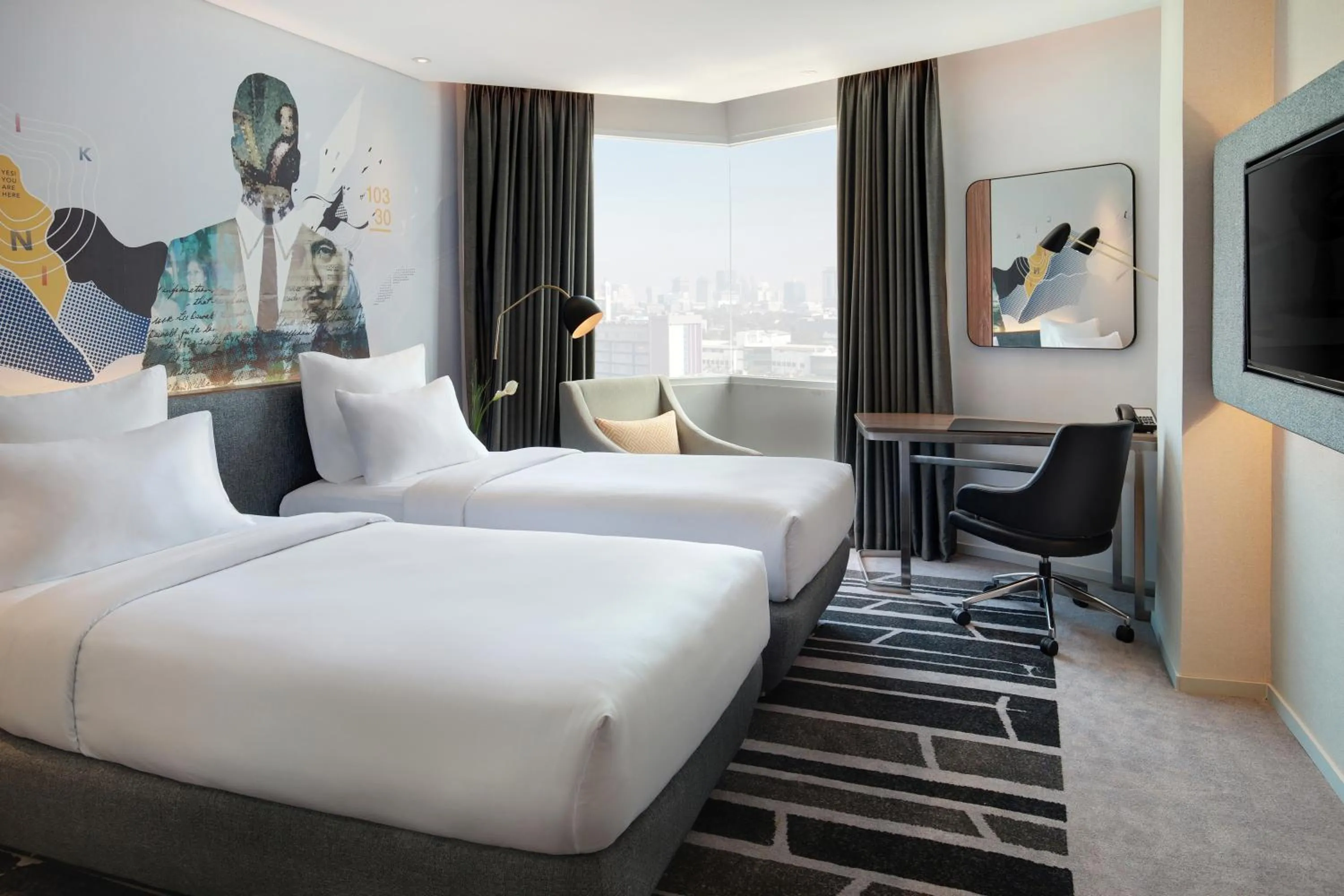 Bedroom, Bed in Novotel Jakarta Cikini