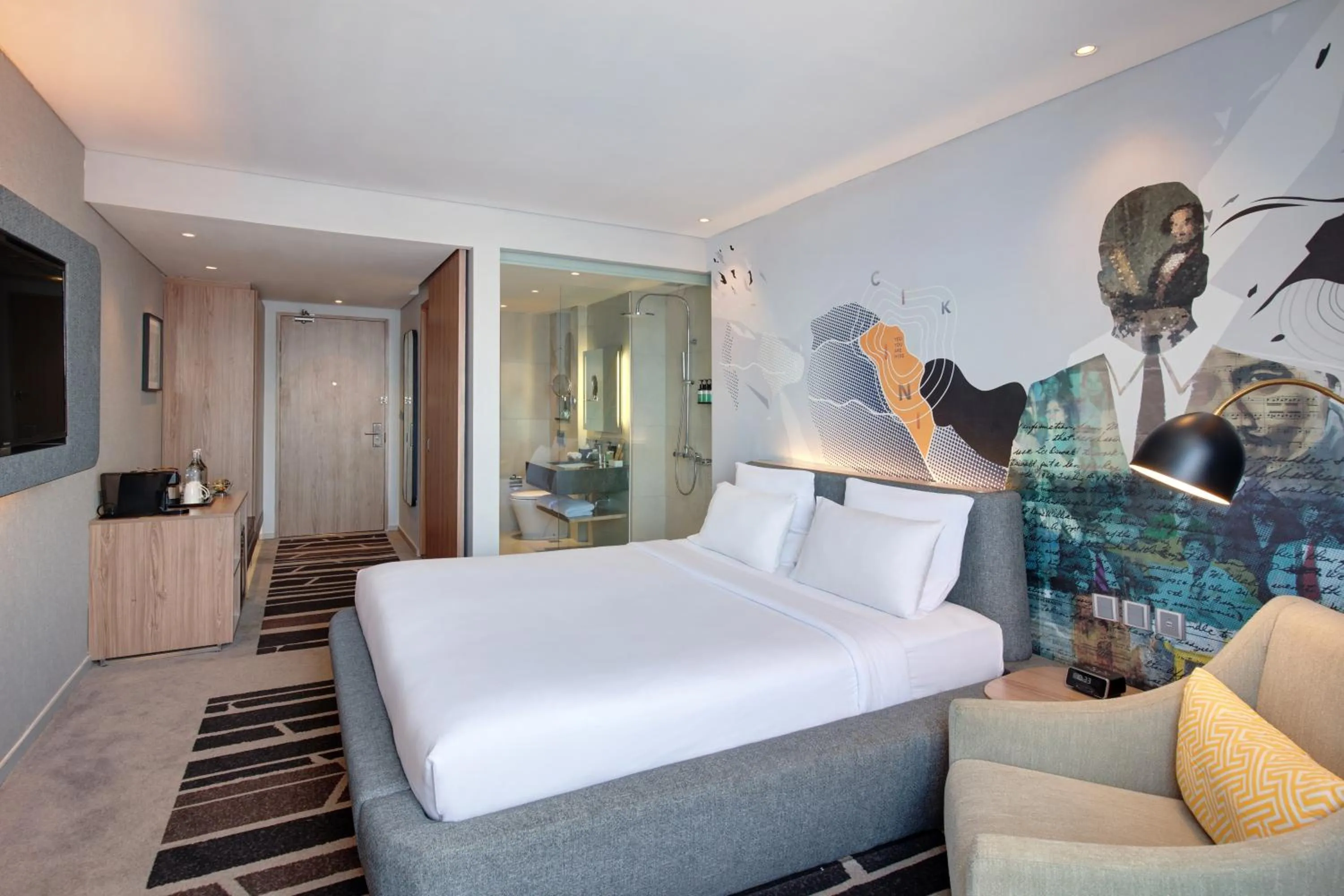 Bedroom, Bed in Novotel Jakarta Cikini