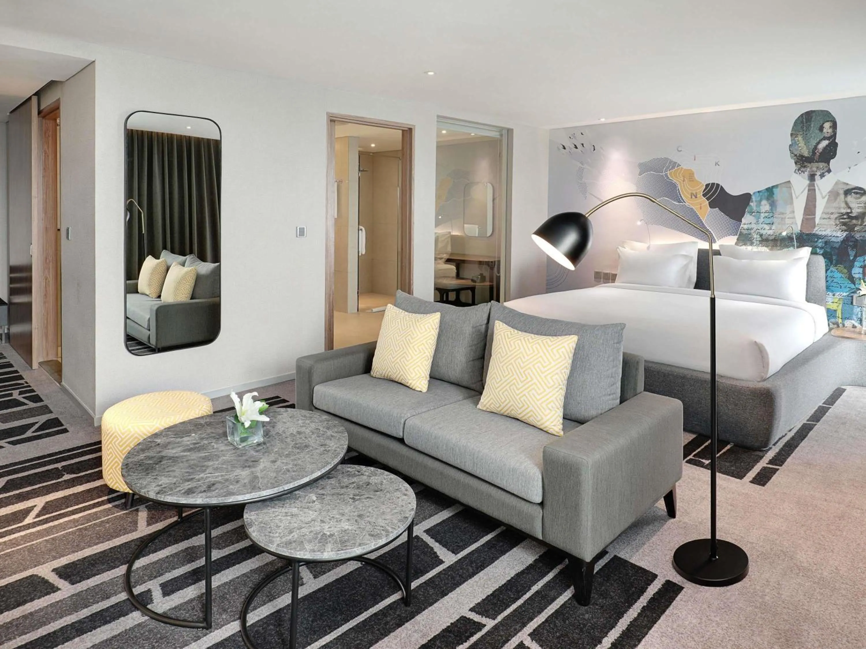 Photo of the whole room, Bed in Novotel Jakarta Cikini