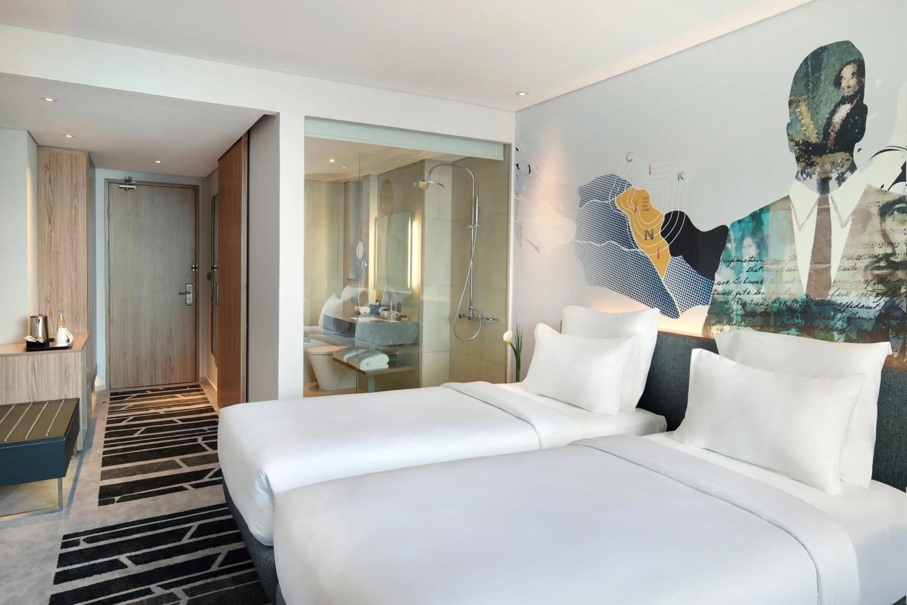 Bedroom, Bed in Novotel Jakarta Cikini