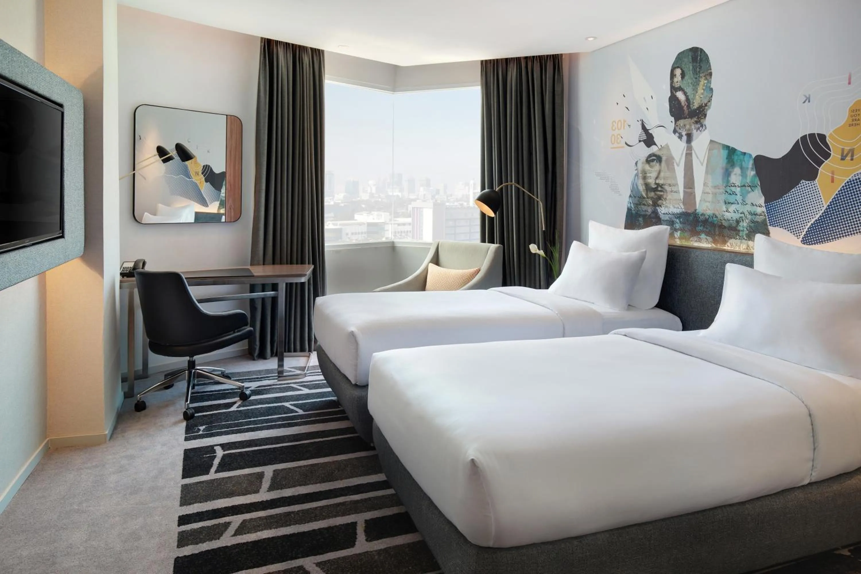 Bedroom, Bed in Novotel Jakarta Cikini