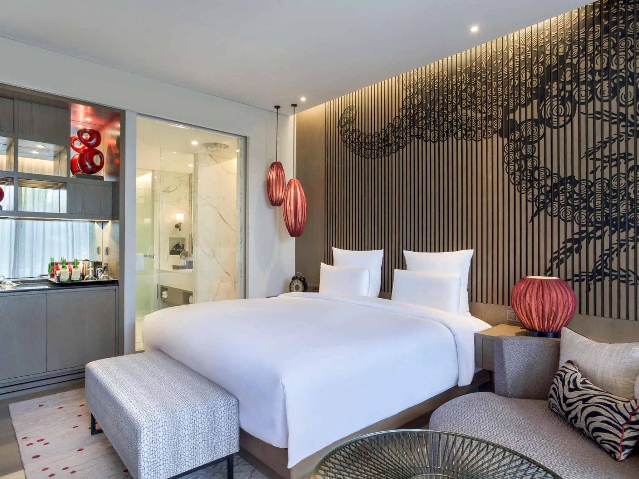 Bed in Pullman Ciawi Vimala Hills Resort