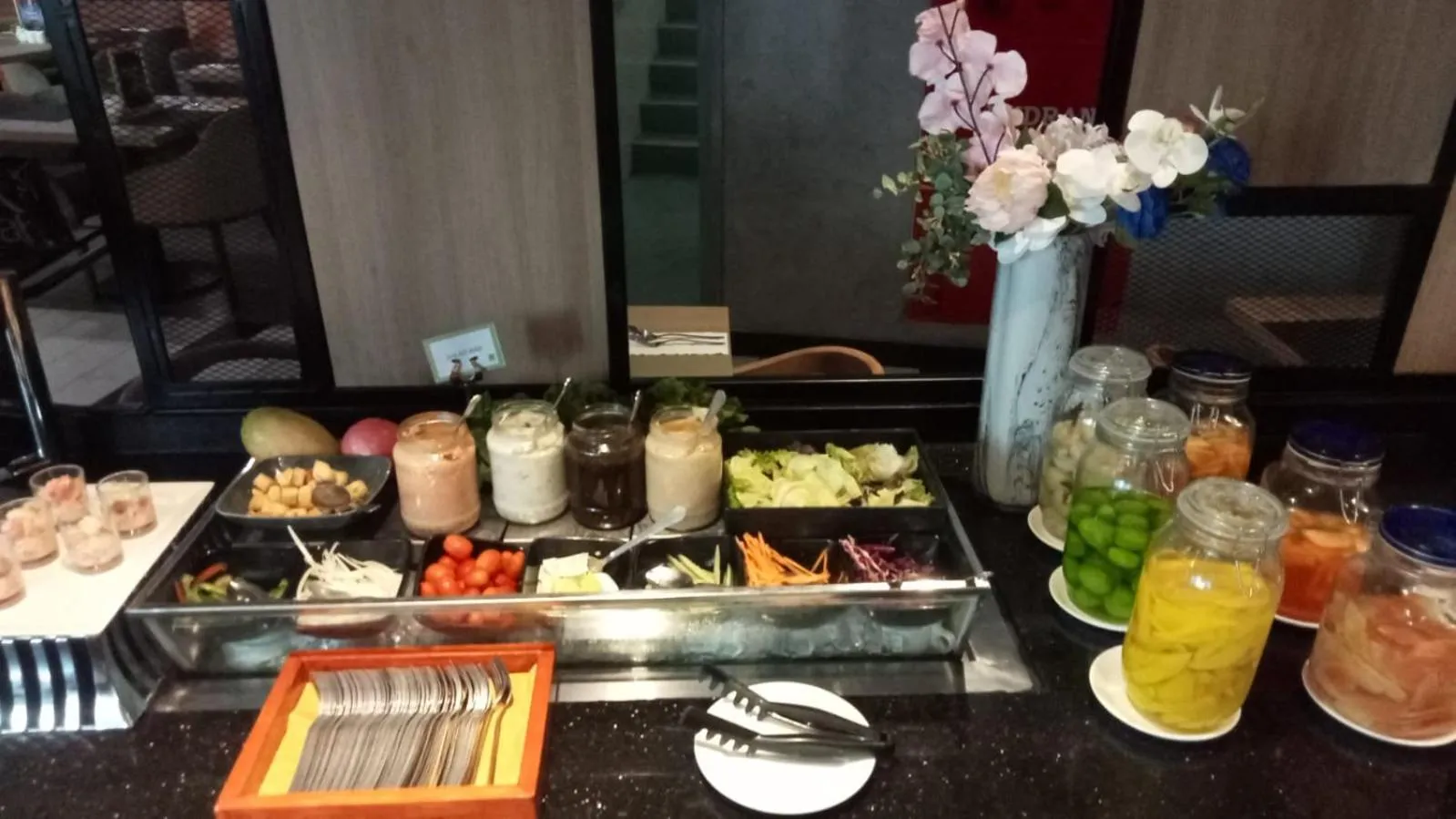 Buffet breakfast in ibis Styles Bekasi Jatibening