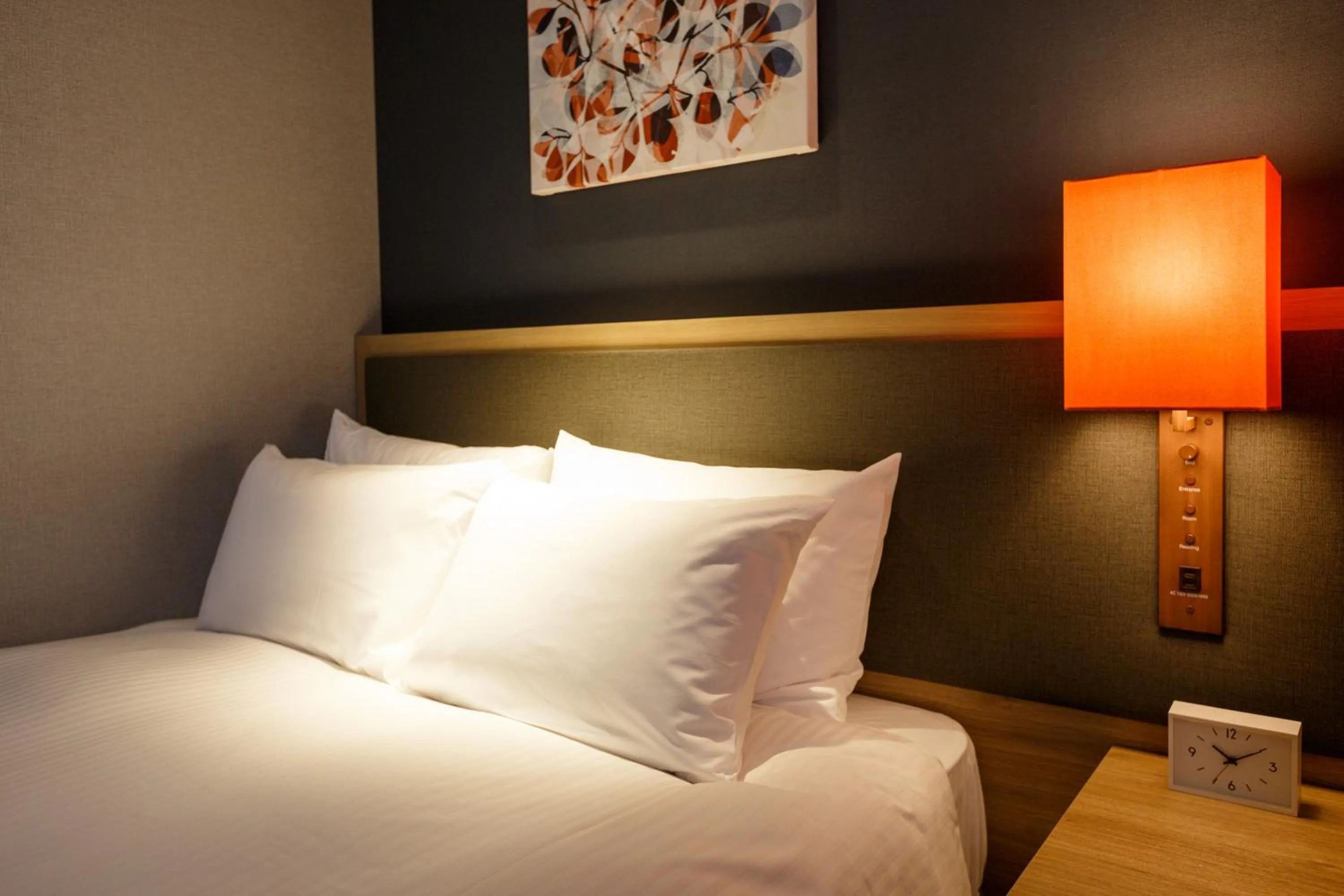 Bed in Hotel Forza Osaka Kitahama