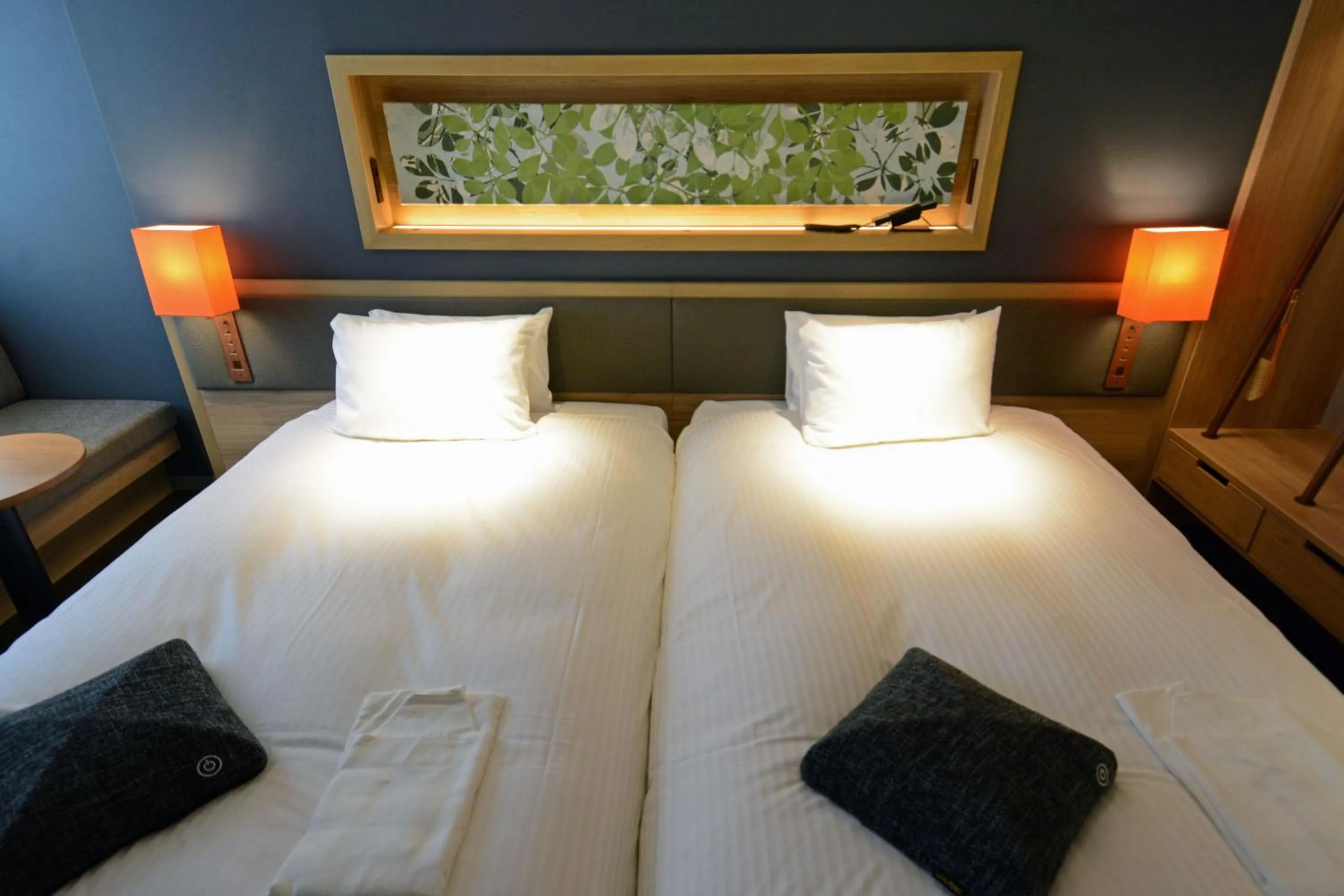 Bed in Hotel Forza Osaka Kitahama