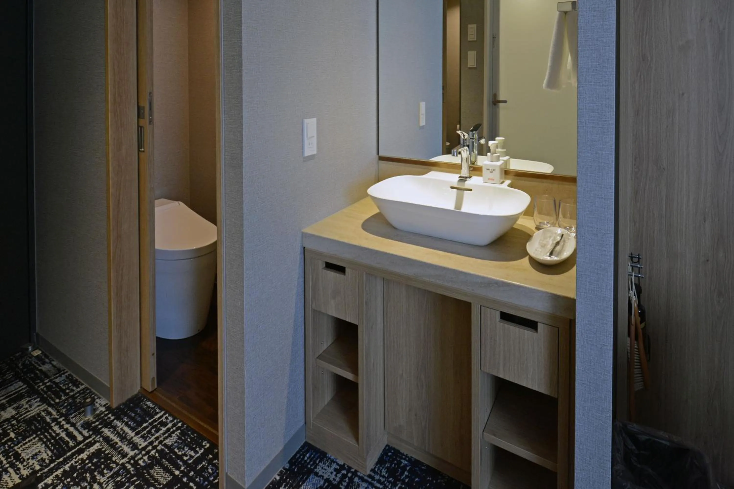 Toilet in Hotel Forza Osaka Kitahama