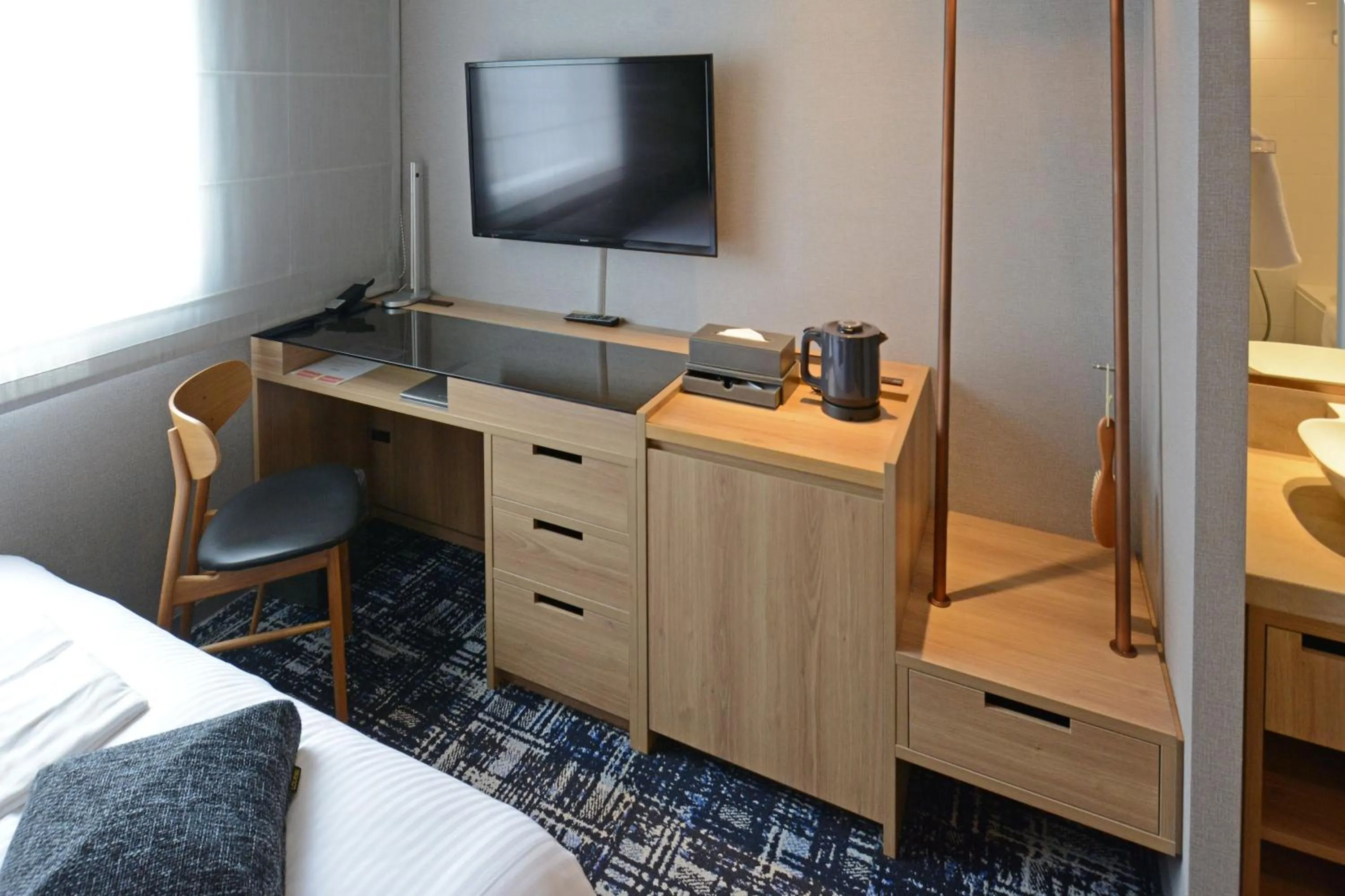 TV and multimedia, Bed in Hotel Forza Osaka Kitahama