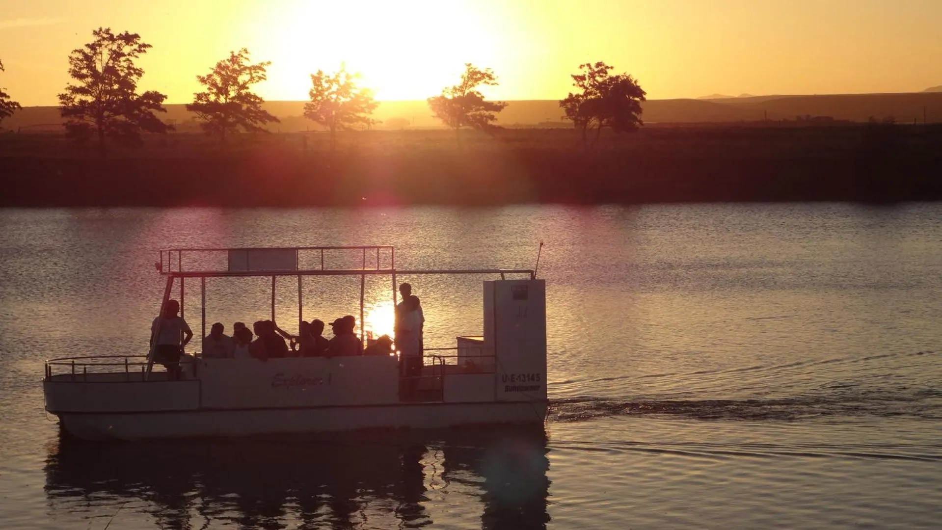Sunset in The Gamtoos Ferry Hotel