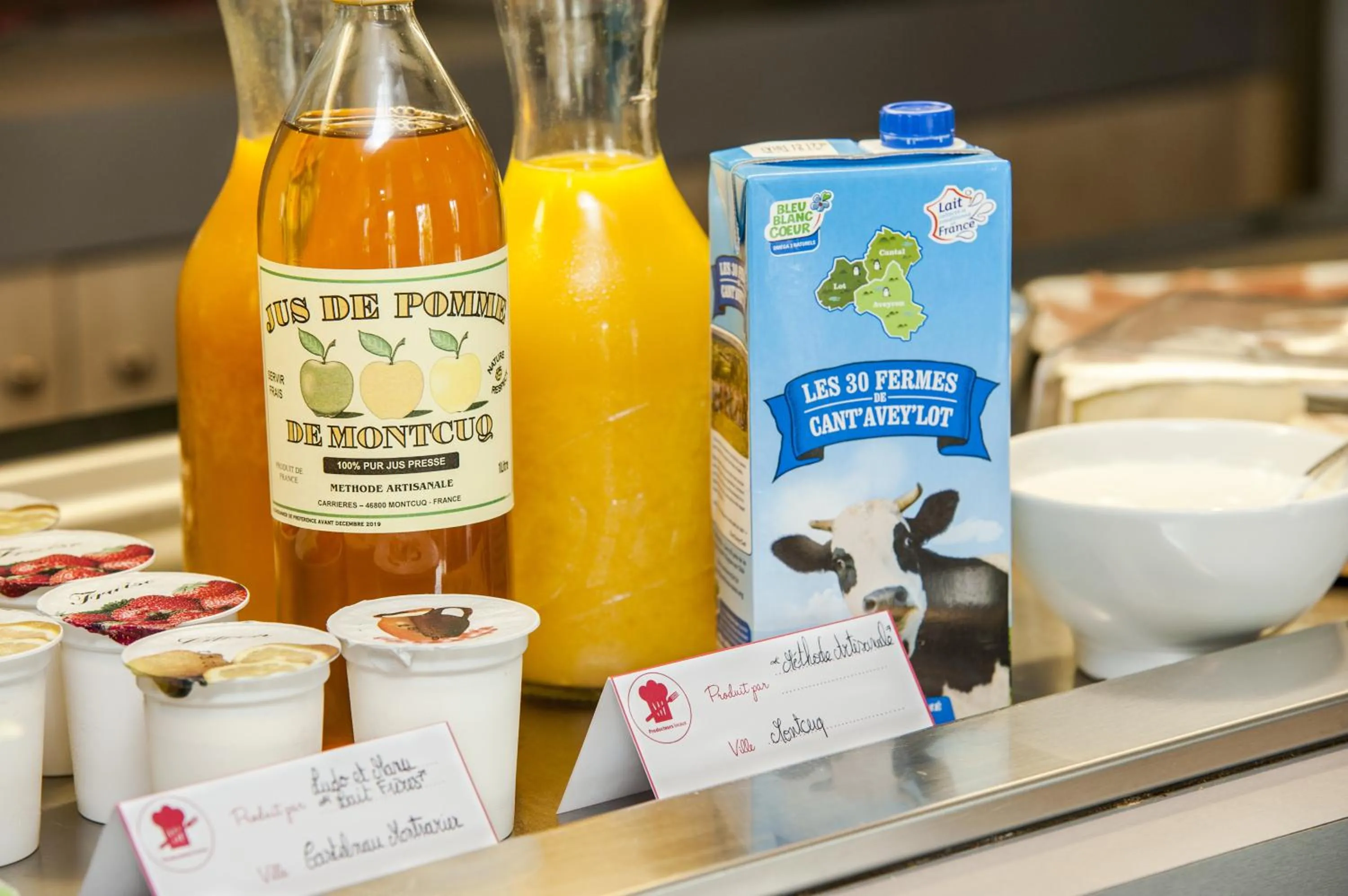 Breakfast in Brit Hotel Cahors - Le France