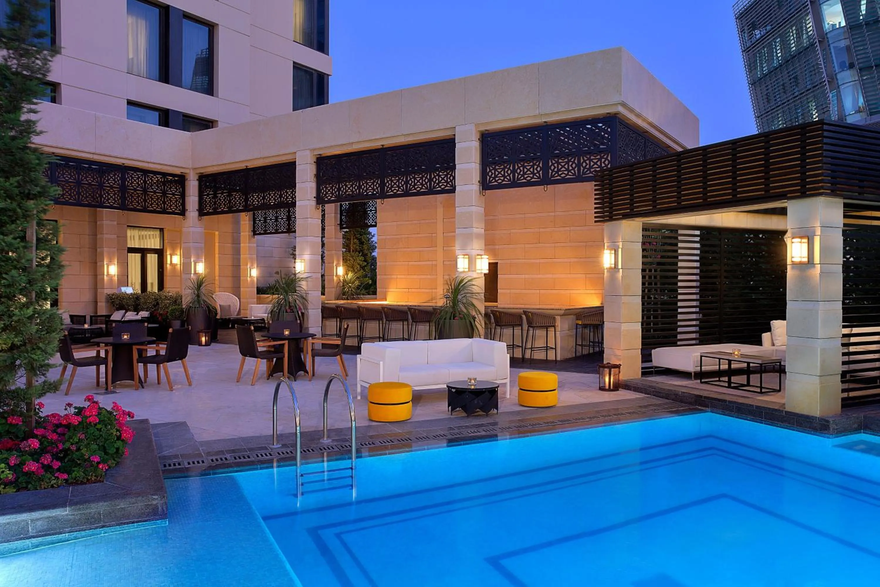 Swimming pool in The St. Regis Amman