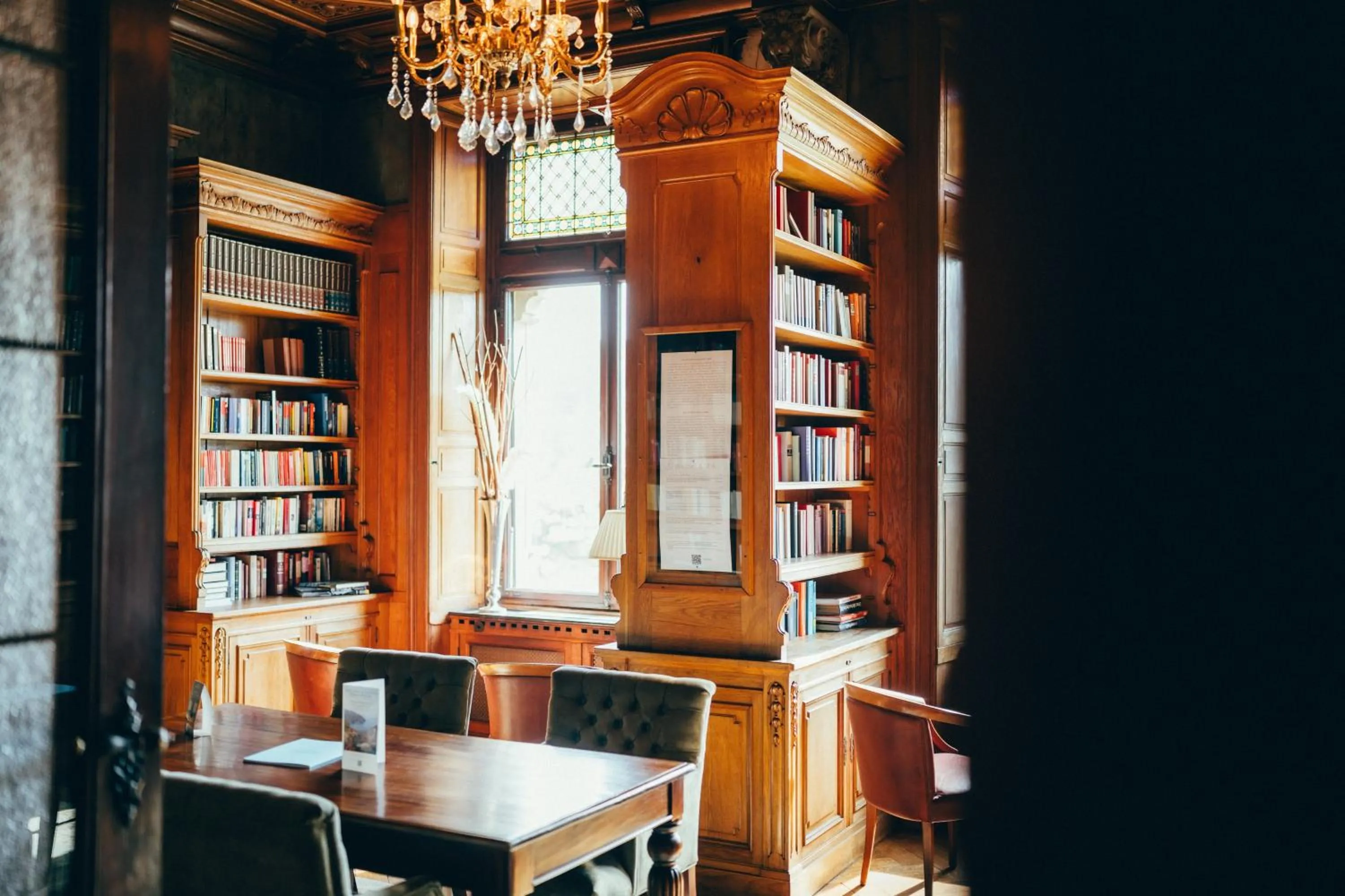 Library in Schloss Lieser, Autograph Collection
