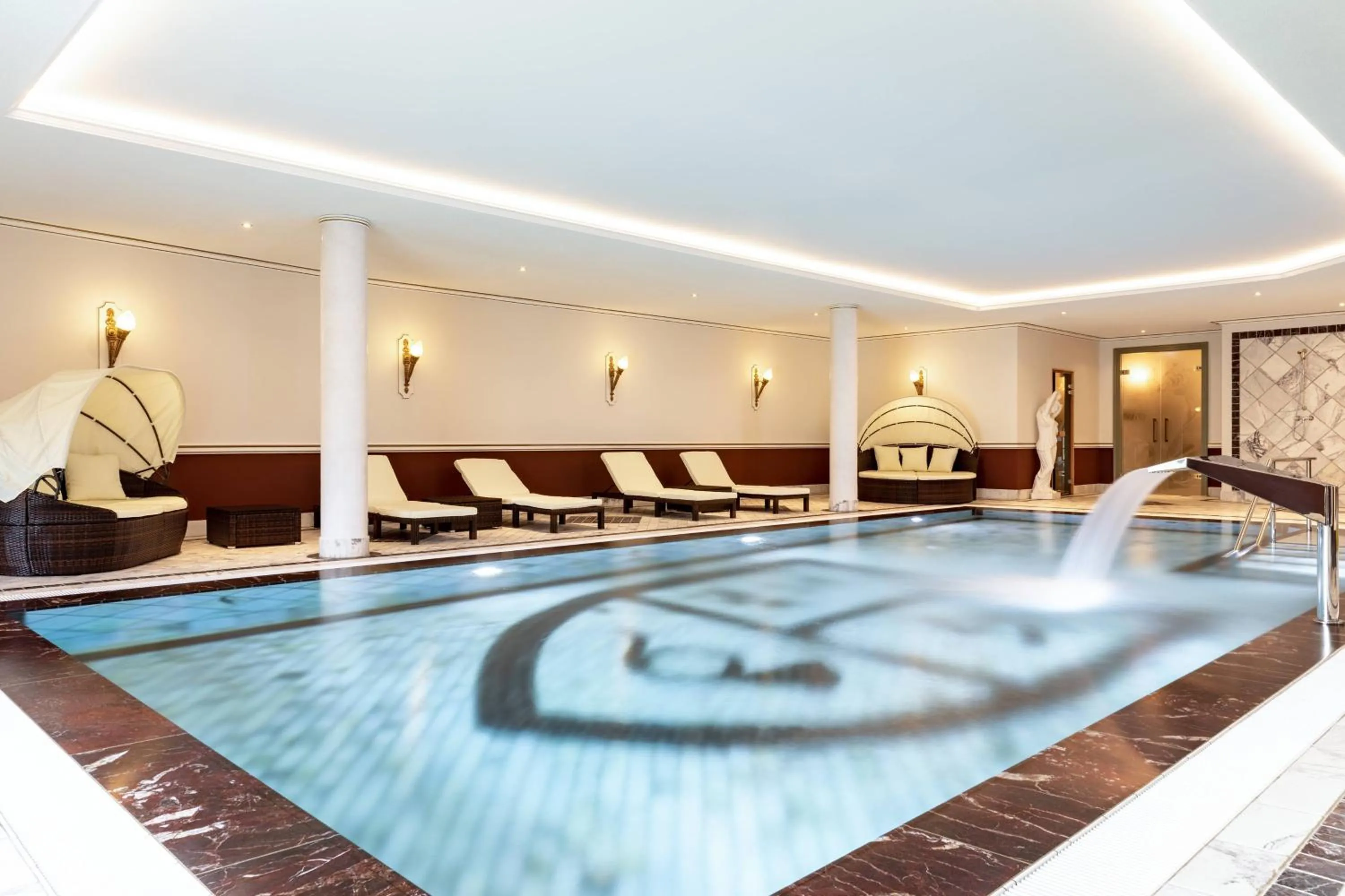 Swimming pool in Schloss Lieser, Autograph Collection