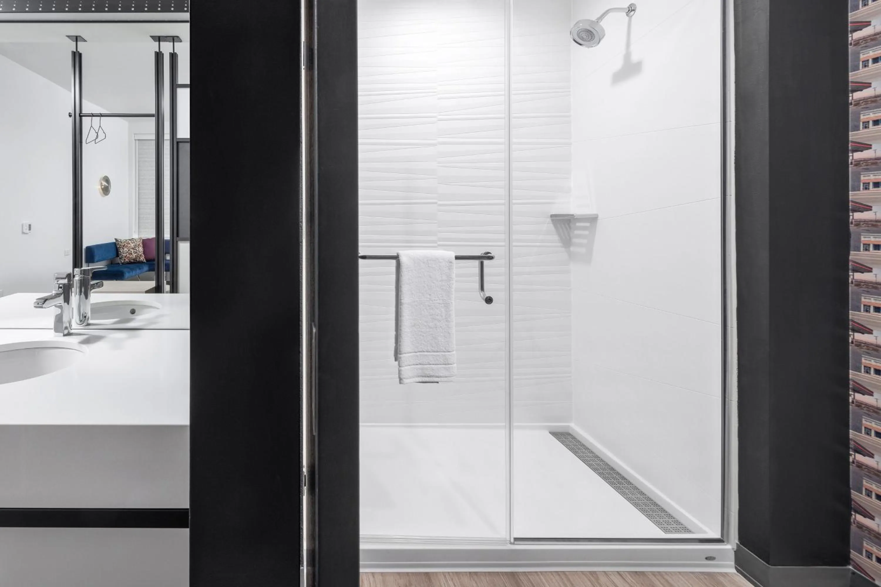 Bathroom in Aloft Oklahoma City Quail Springs