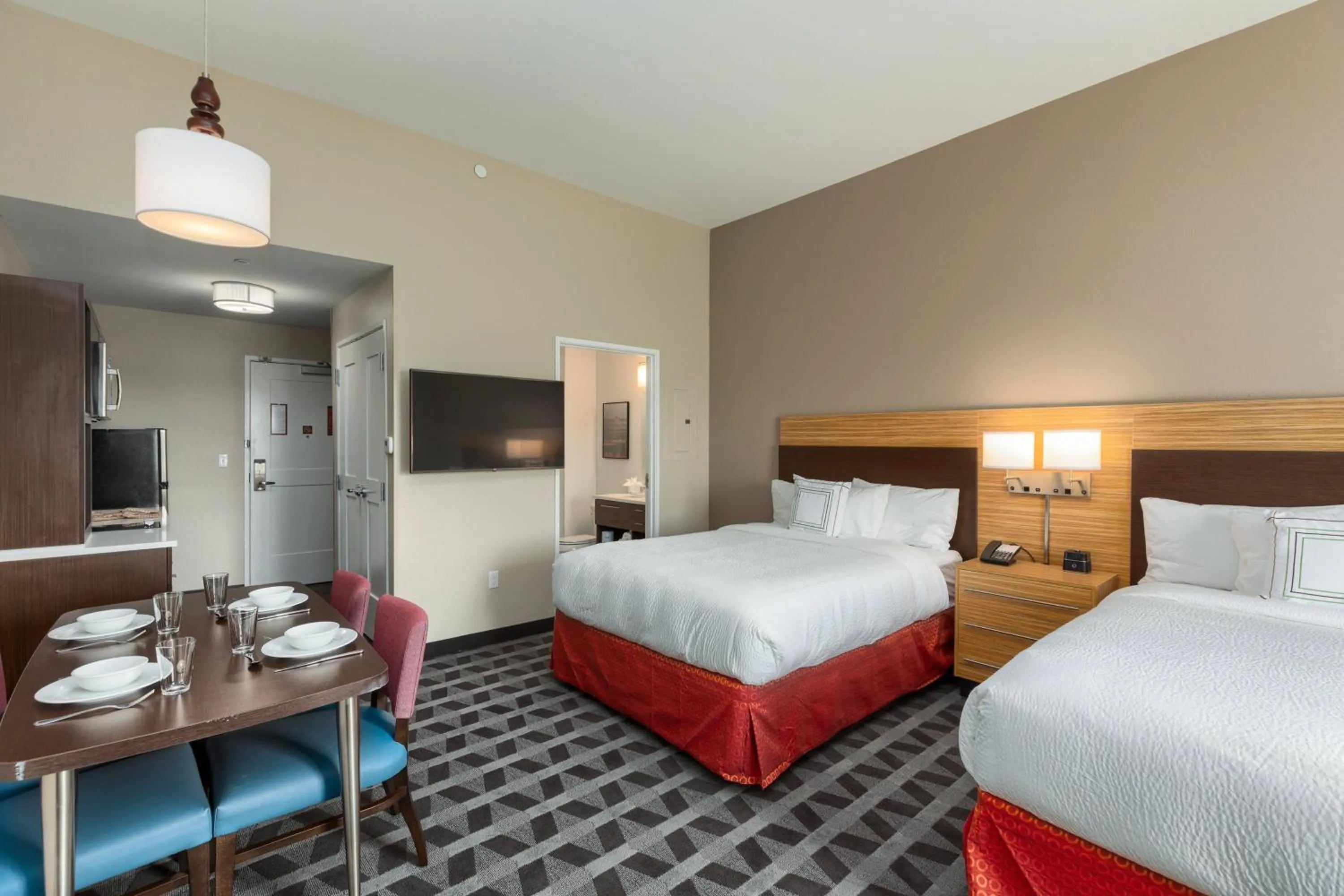 Photo of the whole room, Bed in TownePlace Suites by Marriott Owensboro