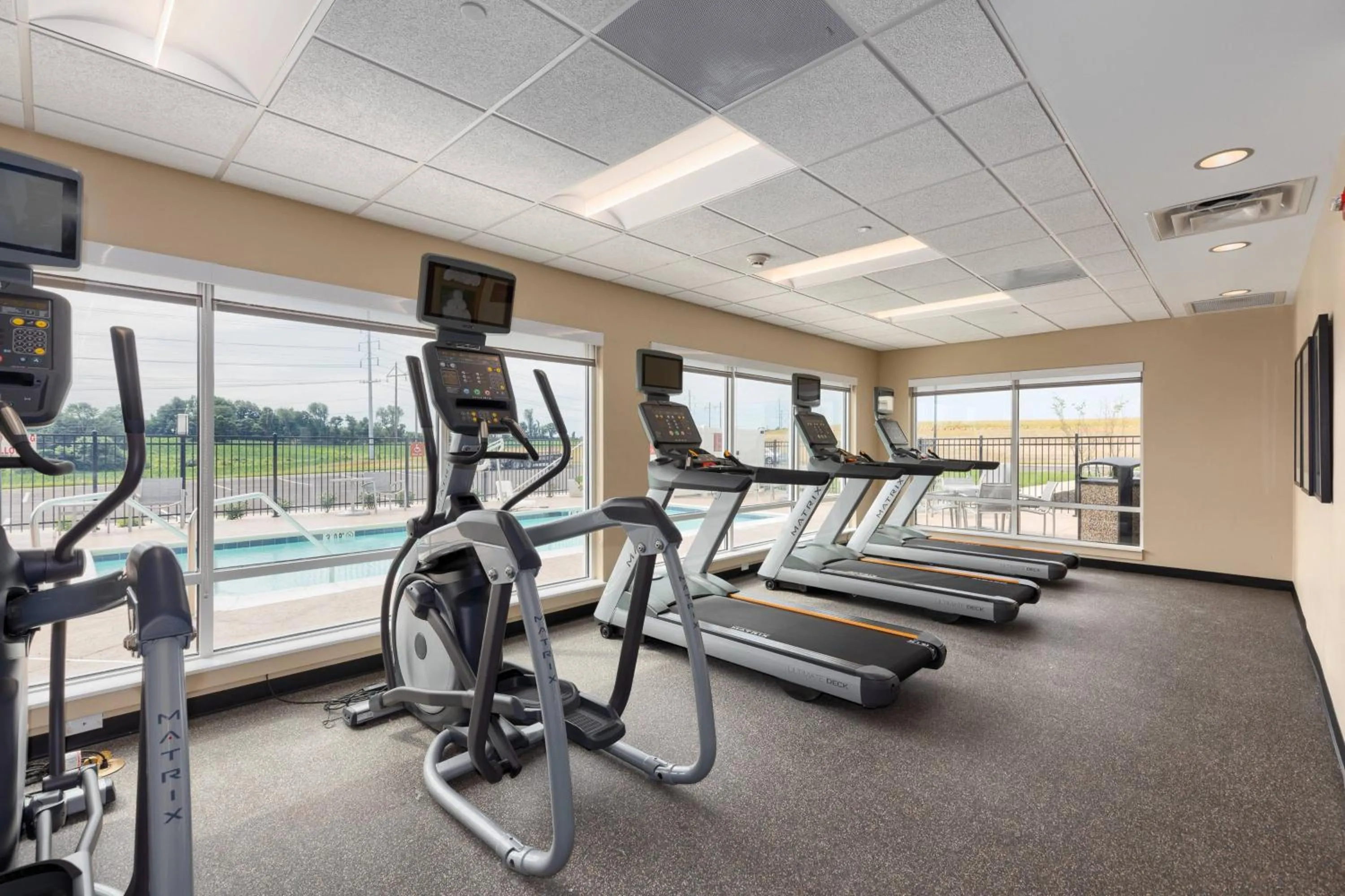 Fitness centre/facilities in TownePlace Suites by Marriott Owensboro