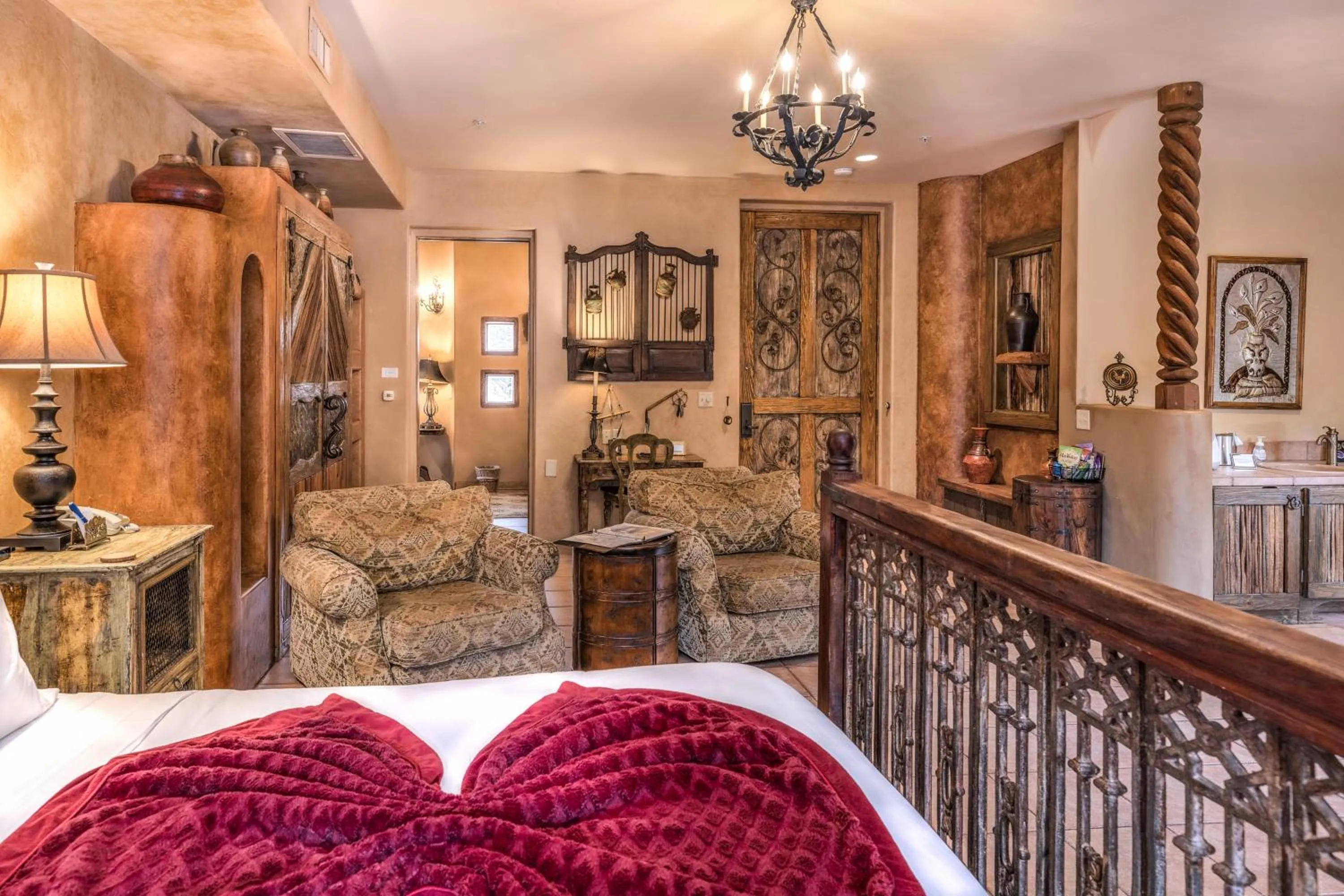 Bed in Adobe Grand Villas