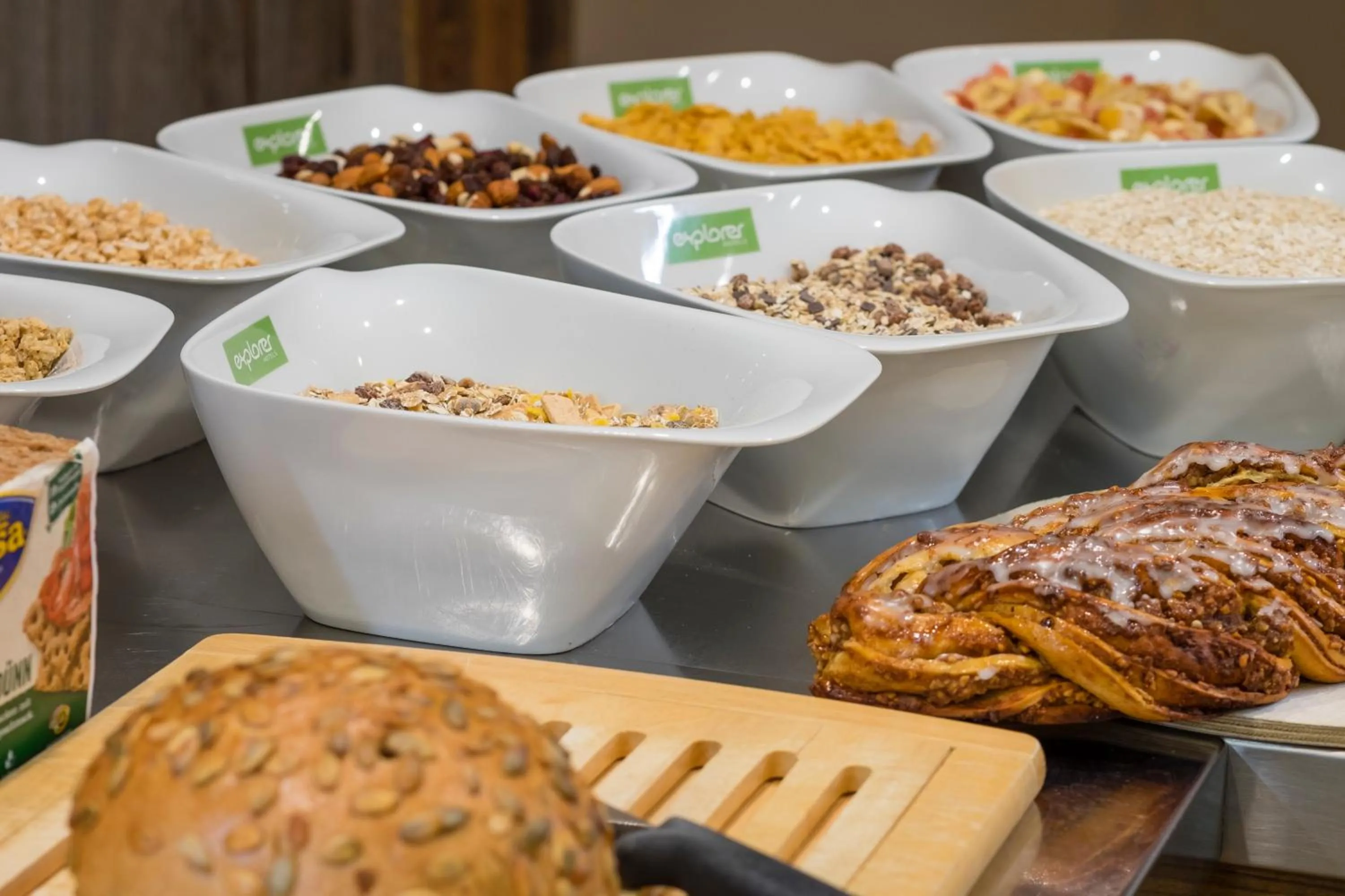 Buffet breakfast in Explorer Hotel Bad Kleinkirchheim