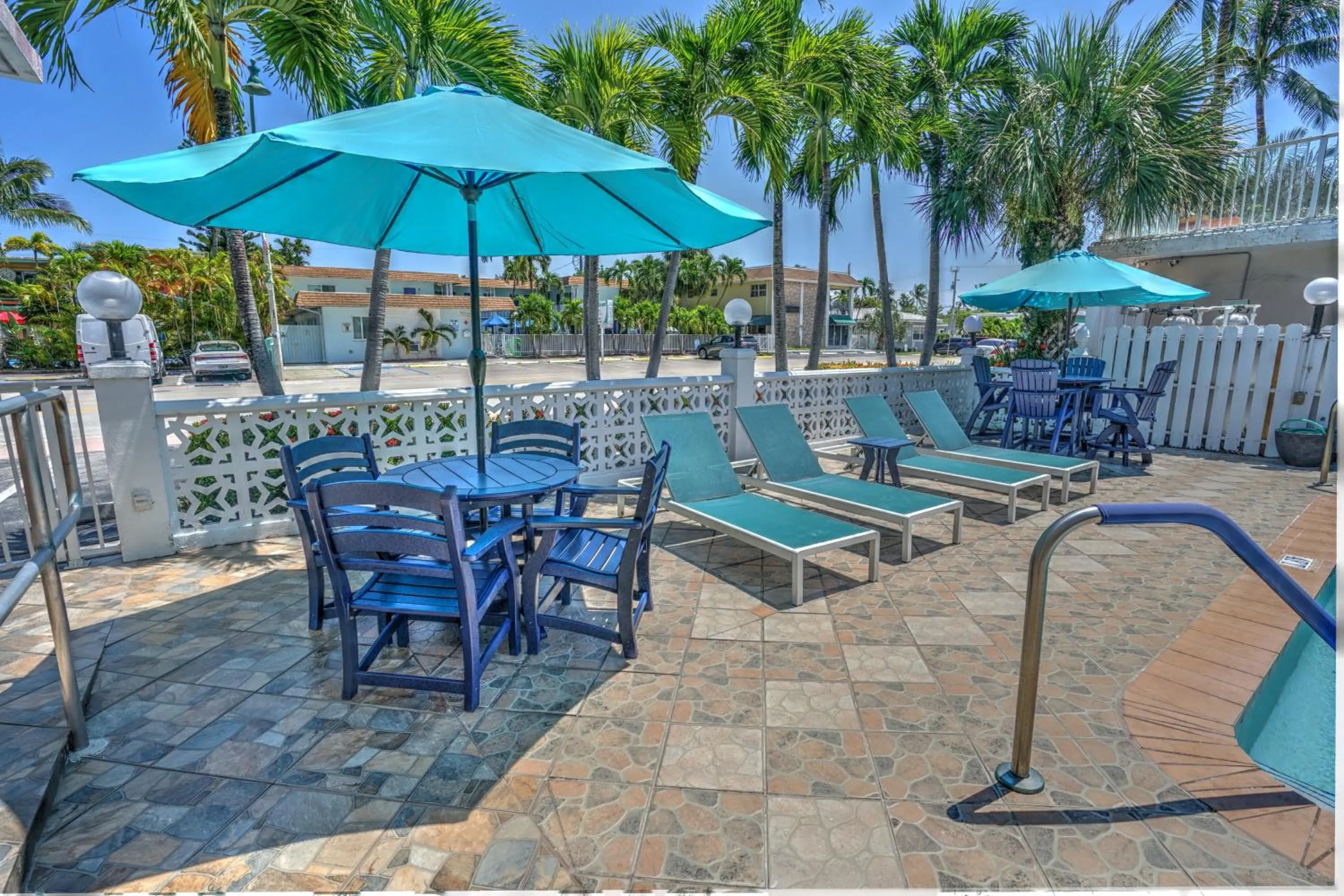 Swimming pool in Sea Garden by the Sea