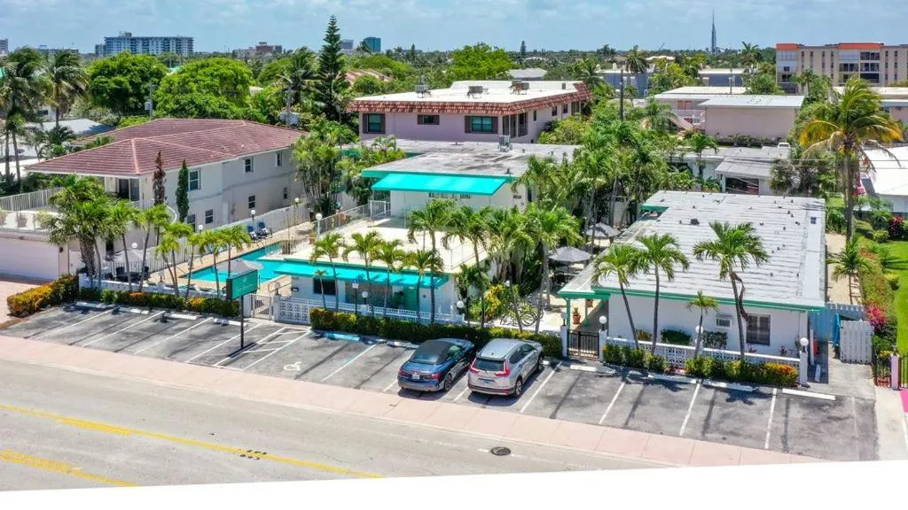 Bird's eye view in Sea Garden by the Sea