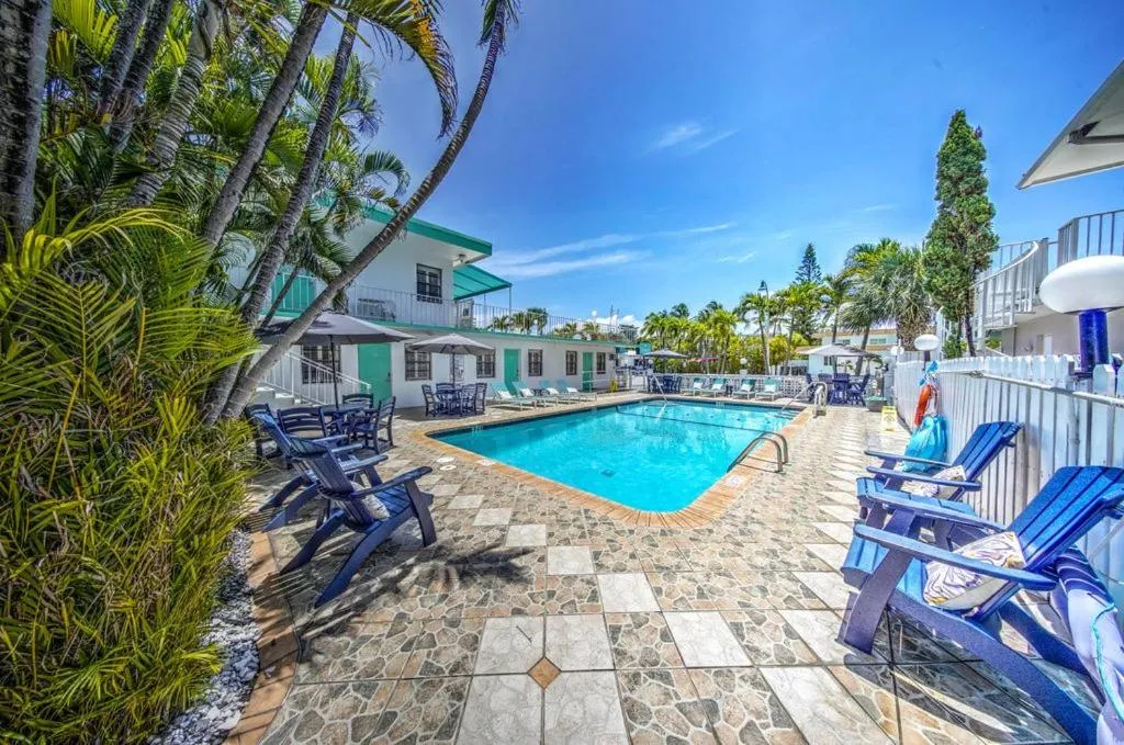 Swimming pool in Sea Garden by the Sea