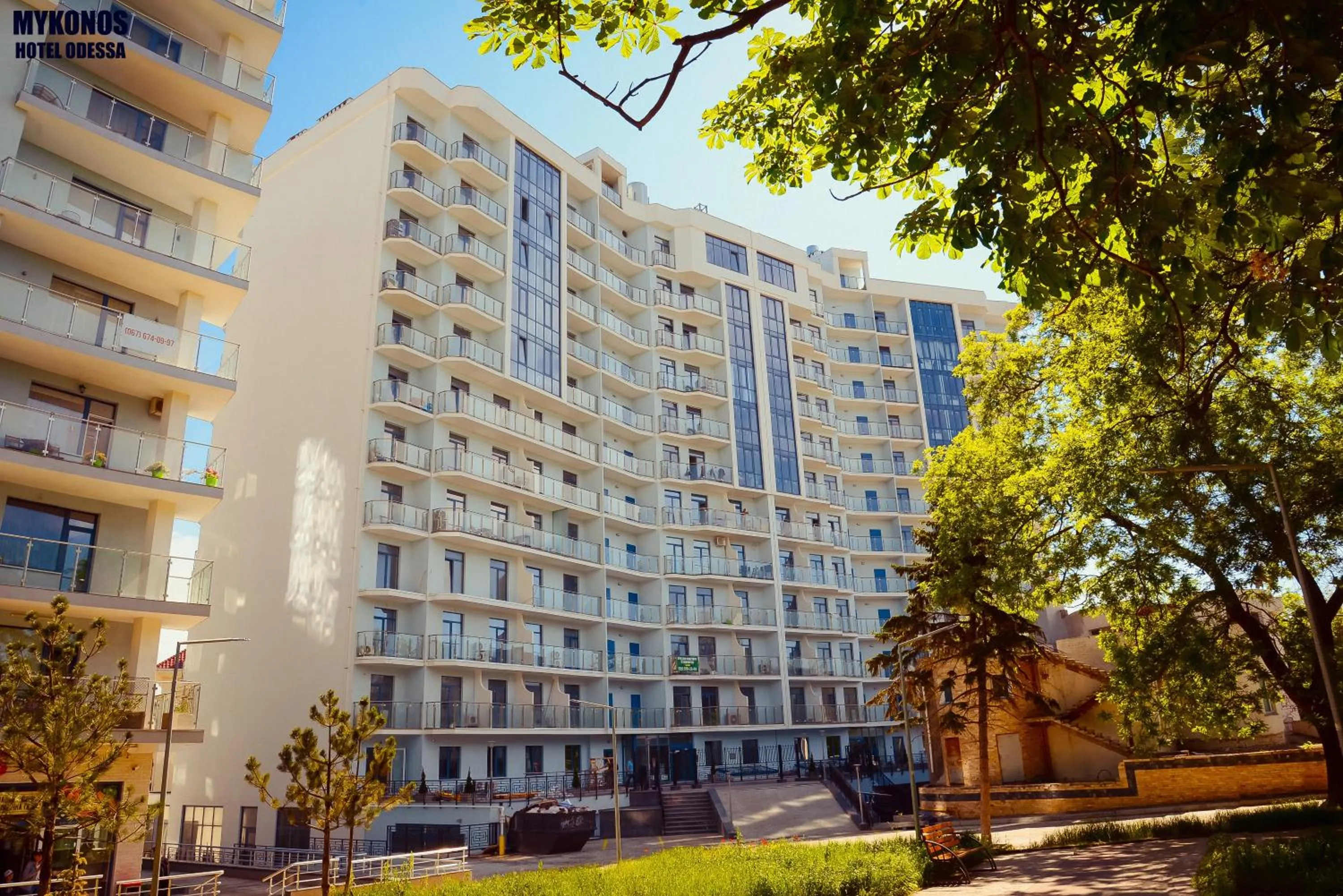 Property building in Mykonos Hotel Apart - Maestro