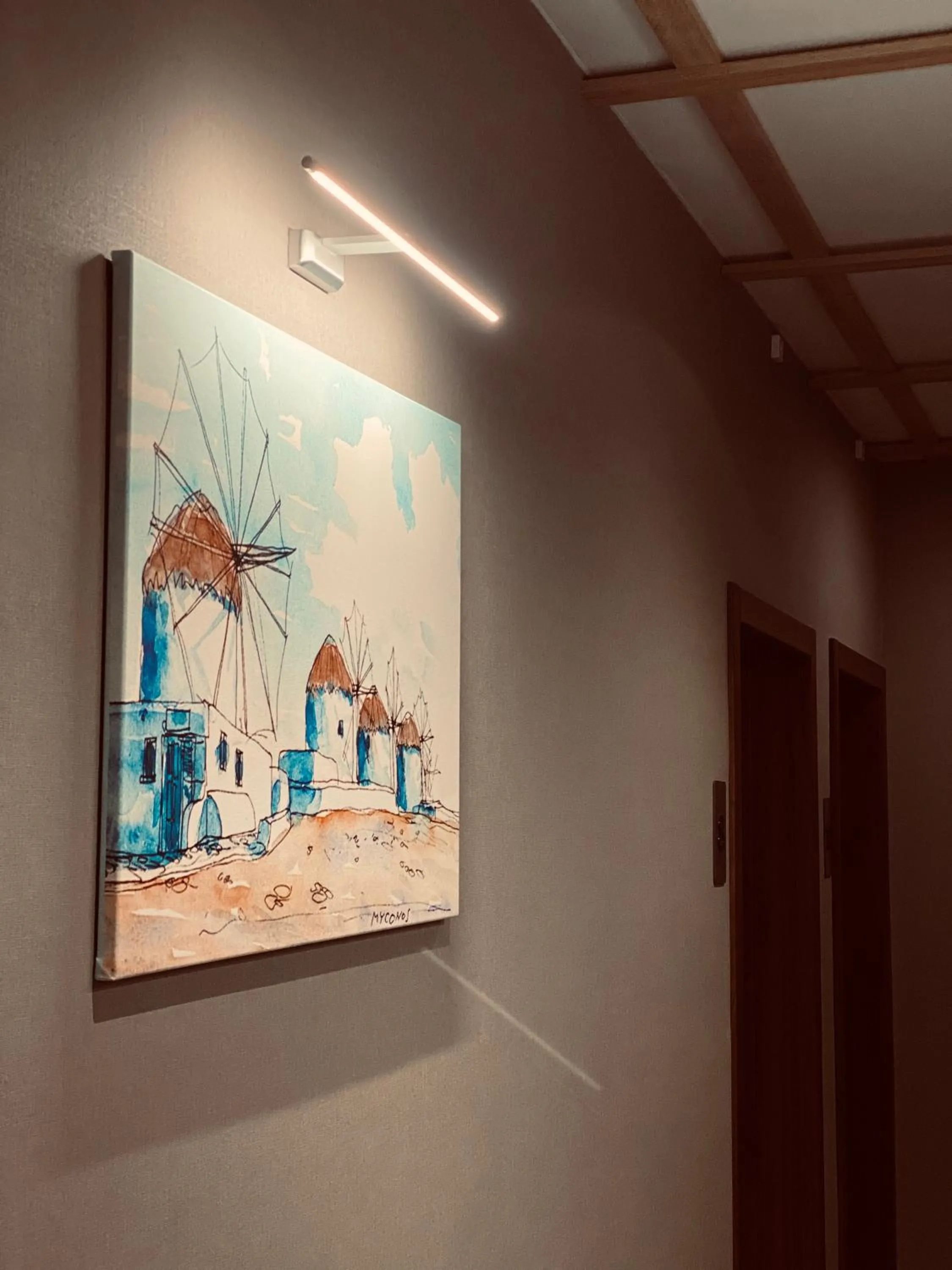 Decorative detail in Mykonos Hotel Apart - Maestro