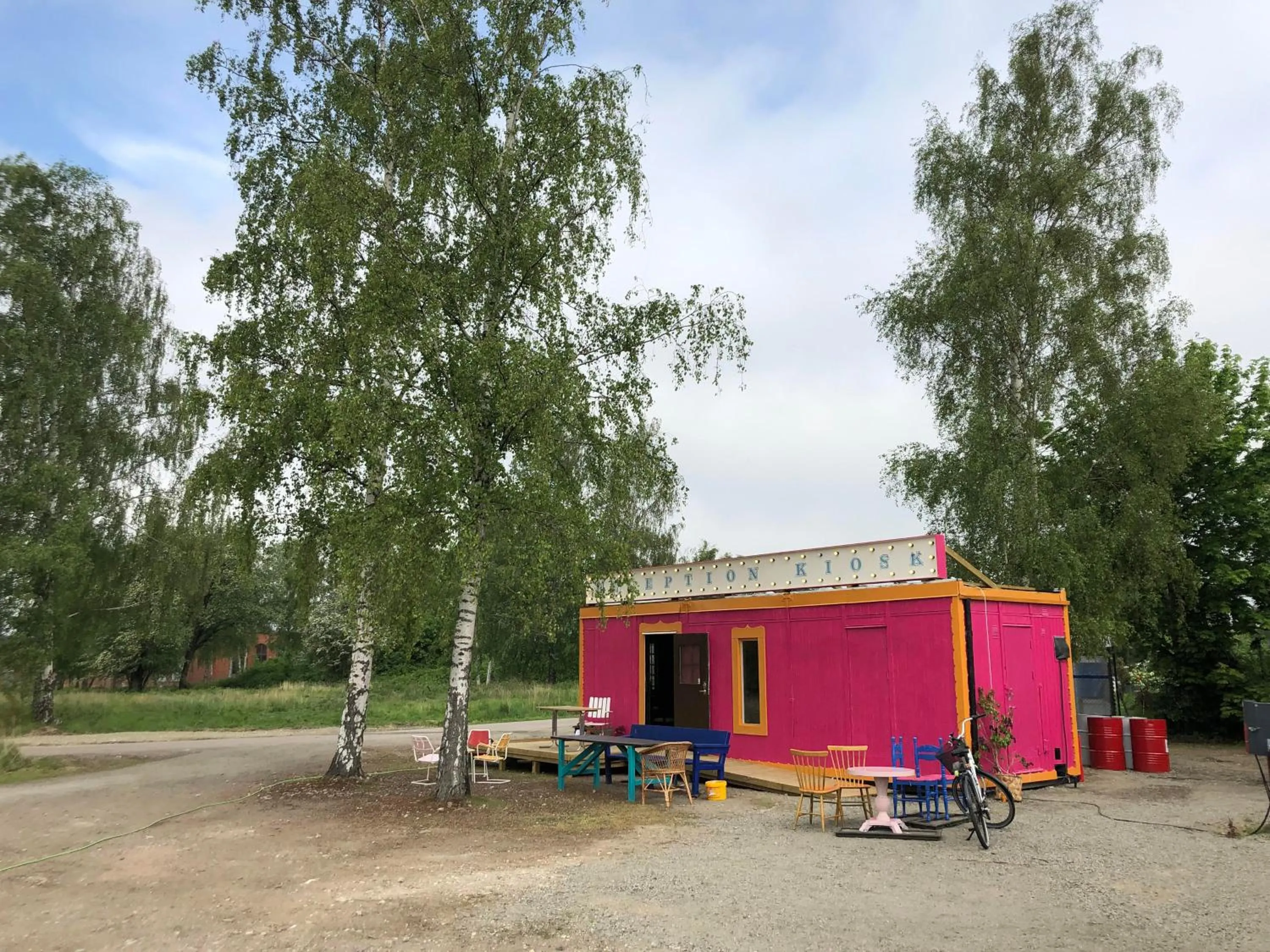 Patio in Grand Circus Hotel