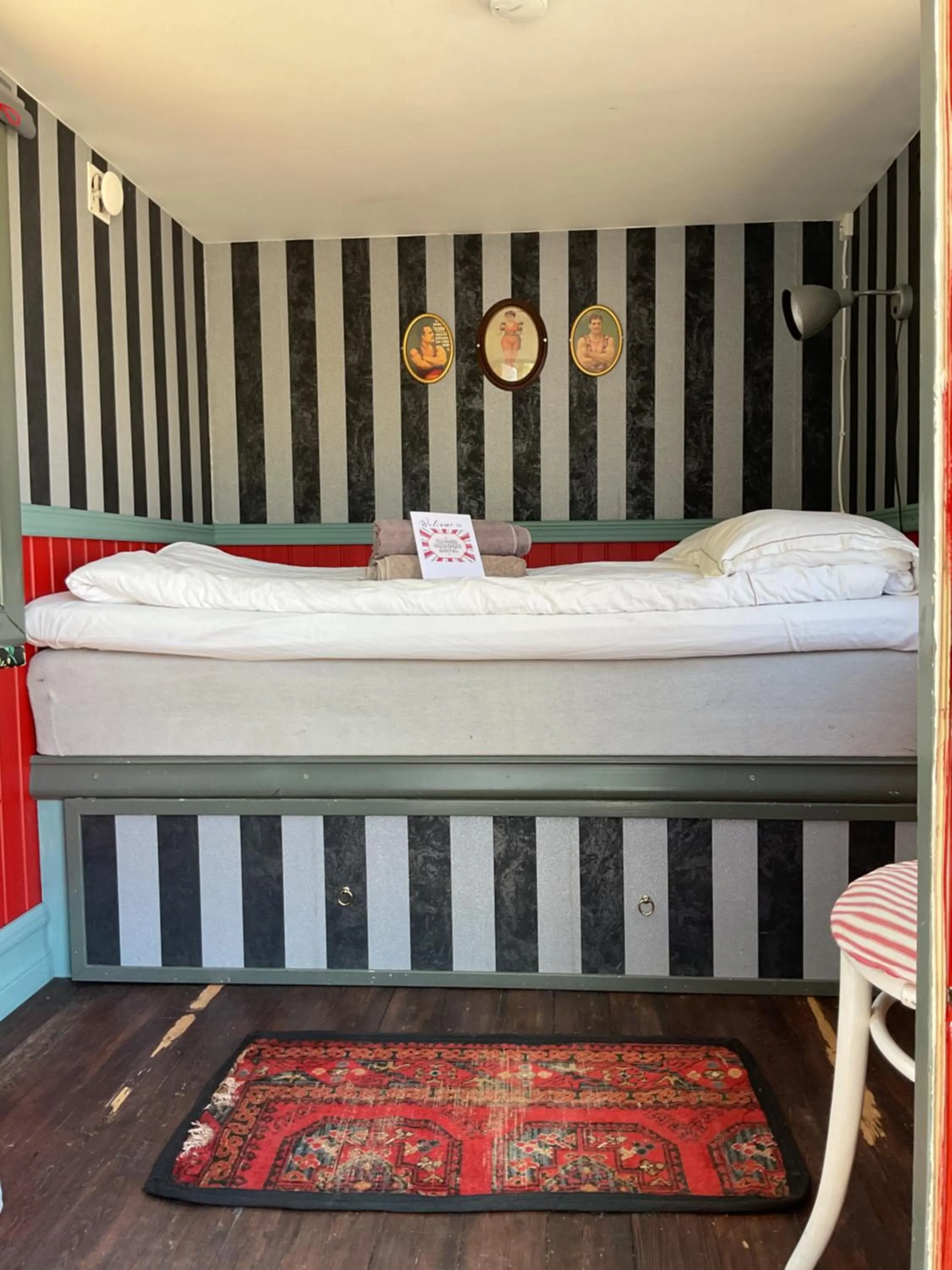 Bed in Grand Circus Hotel