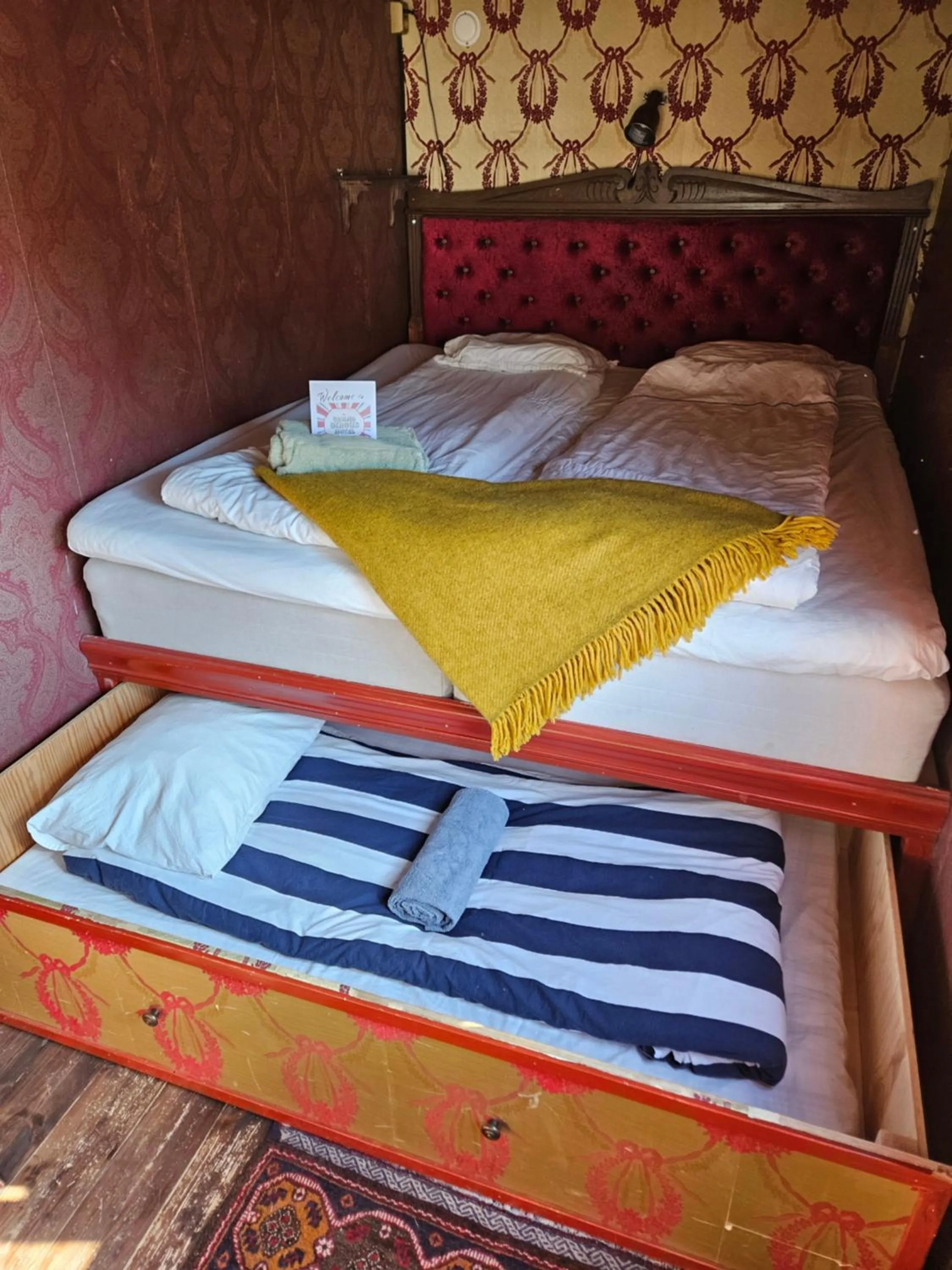 Bed in Grand Circus Hotel