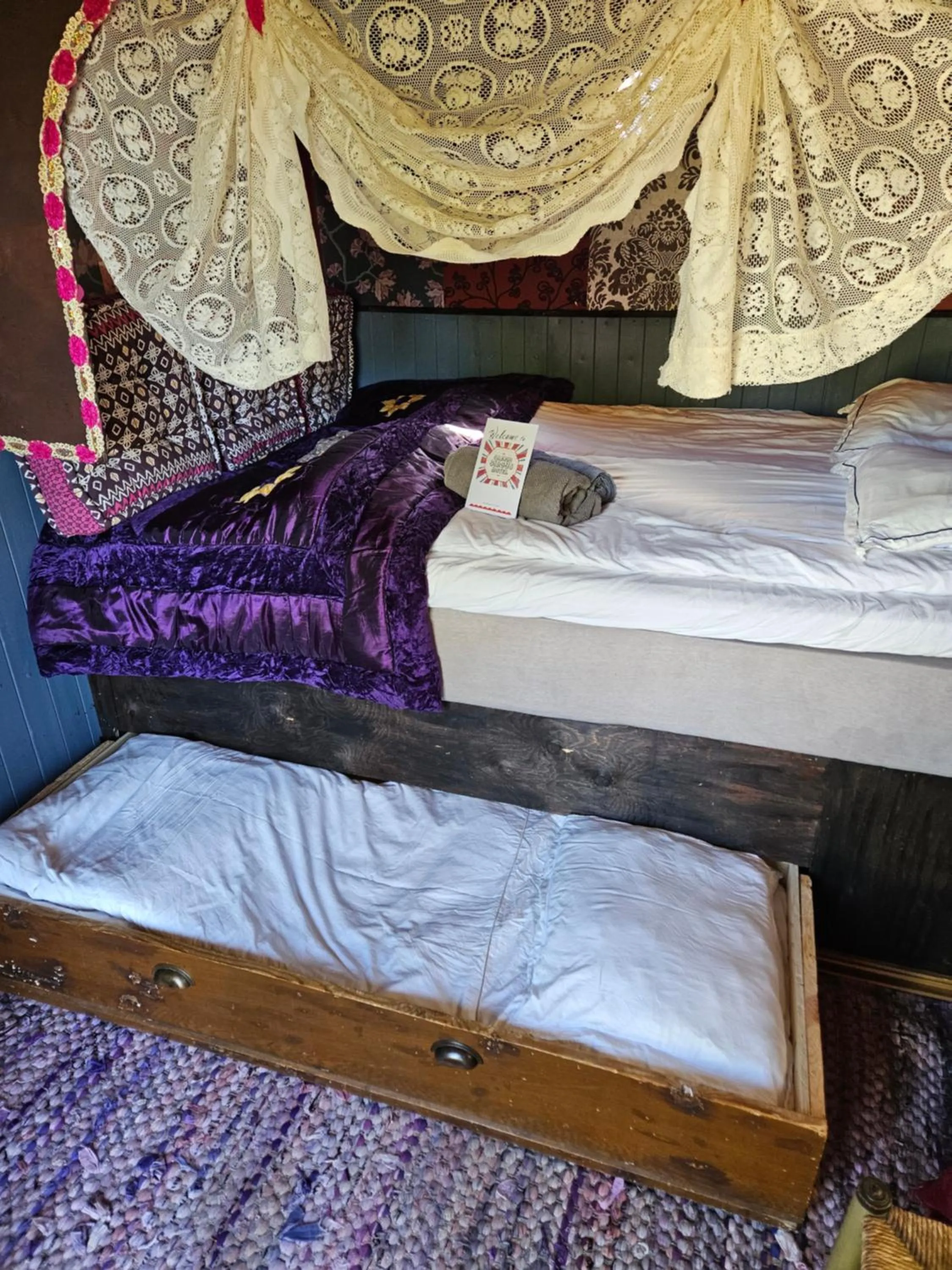 Bed in Grand Circus Hotel